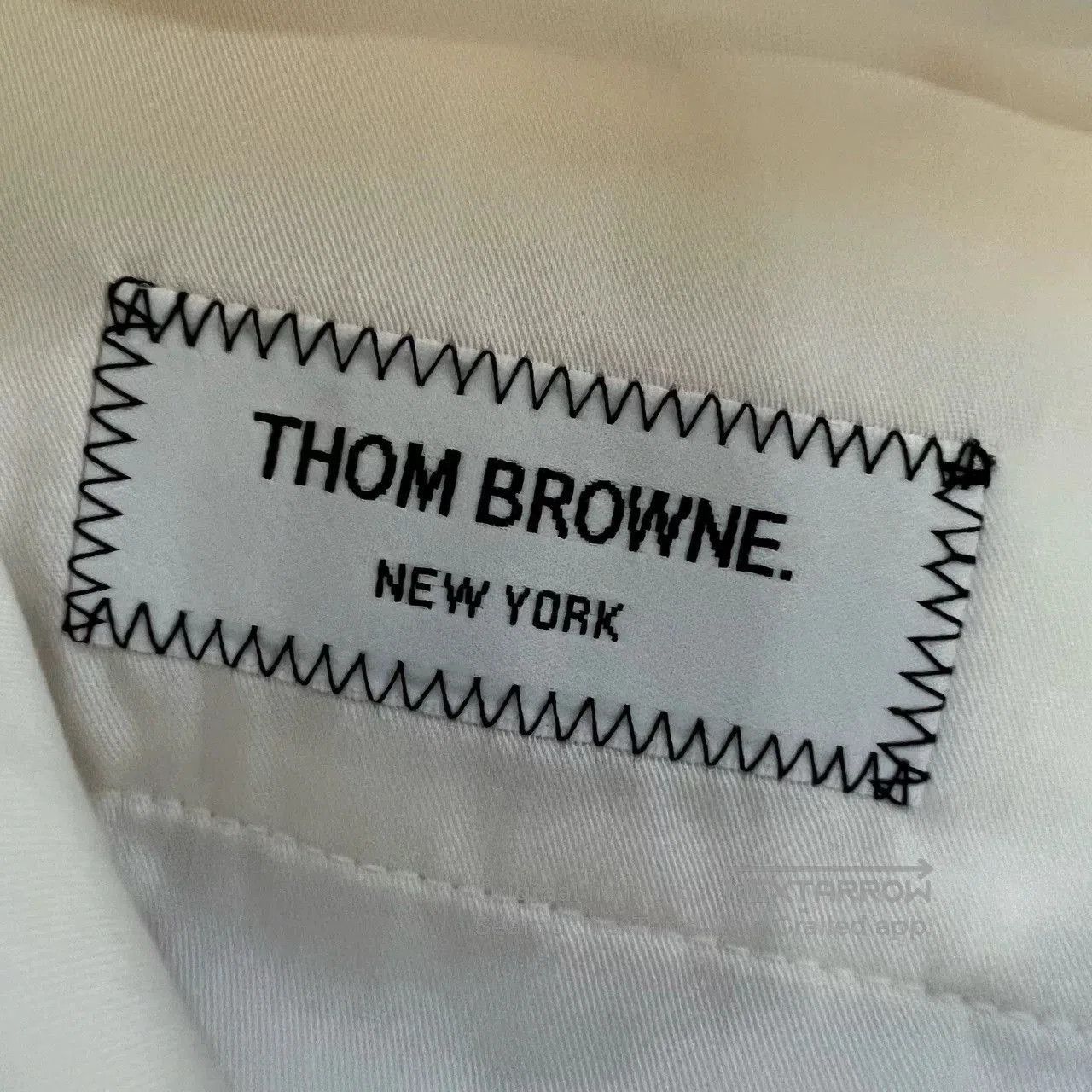Thom Browne Thom Browne Beige Wide-Leg Casual Pants. Size US 38 / EU 54 - 4 Thumbnail