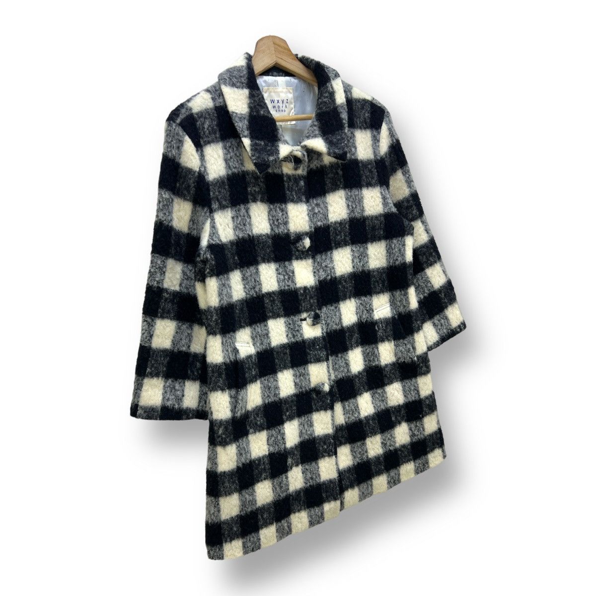 Japanese Brand 🔥 WXYZ WORK SHOP YOHJI YAMAMOTO TARTAN STYLE ADULT Size M / US 6-8 / IT 42-44 - 3 Thumbnail