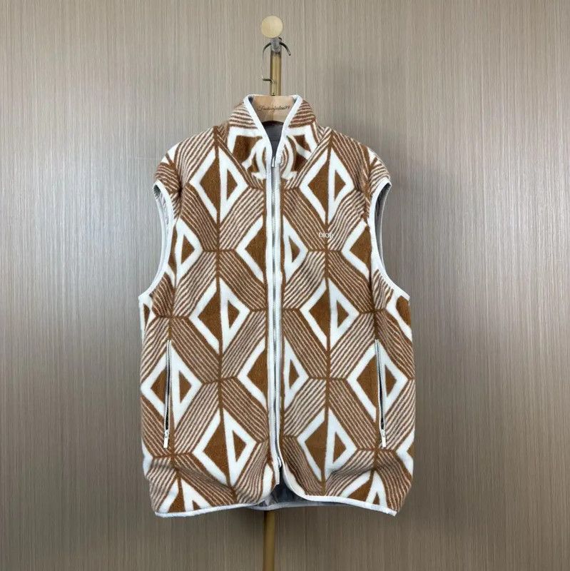 Dior Dior Color-Block Cotton Cardi for Women 0089 Size M / US 6-8 / IT 42-44 - 1 Thumbnail