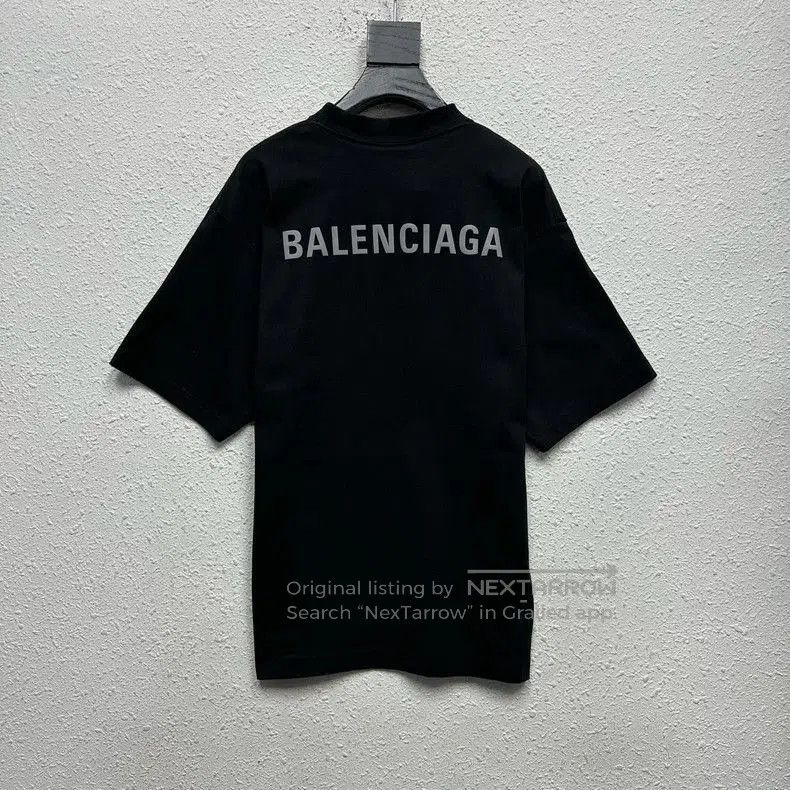 Balenciaga Balenciaga 3M Logo Black Oversized Tee. Size US S / EU 44-46 / 1 - 2 Thumbnail
