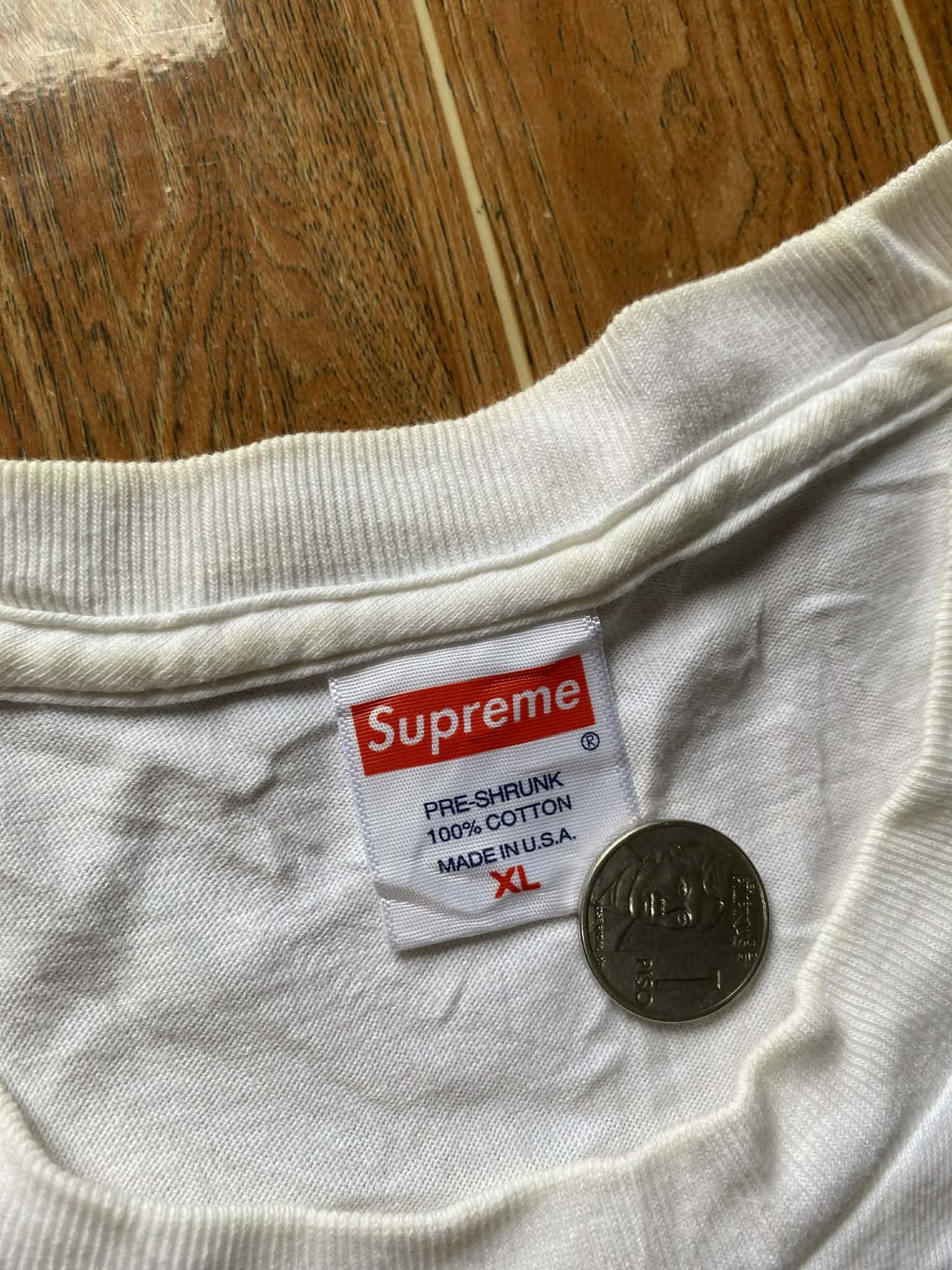 Supreme Supreme Mona Lisa Tee F/W 18 Size US XL / EU 56 / 4 - 3 Thumbnail