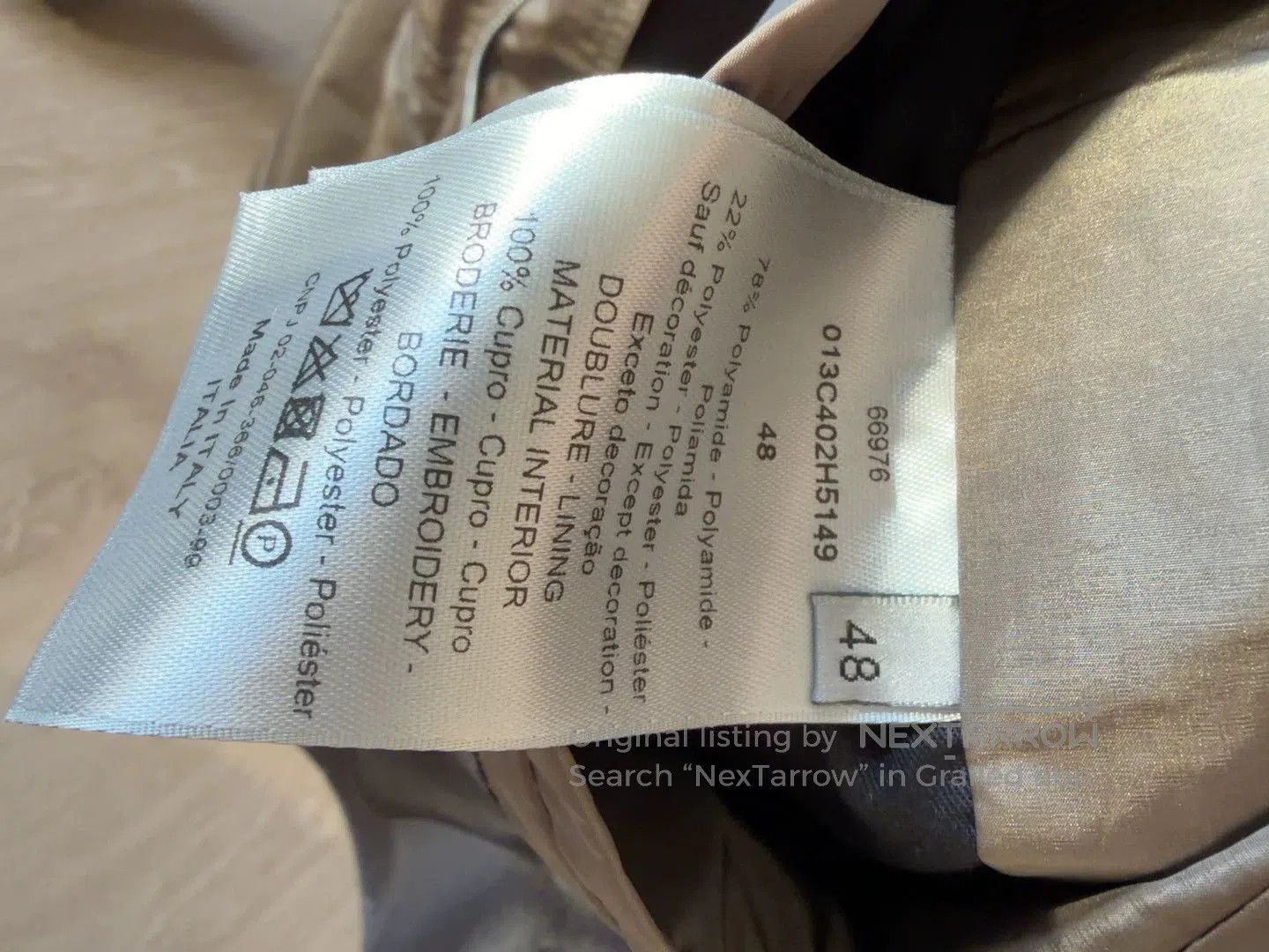 Dior Dior Men's Classic Light Jacket. Size US S / EU 44-46 / 1 - 9 Thumbnail