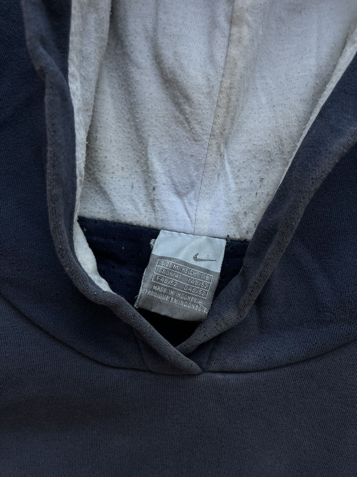 Nike 00s Nike Big Swoosh Logo Boxy Oversized Hoodie Spellout Y2k Size US M / EU 48-50 / 2 - 3 Thumbnail