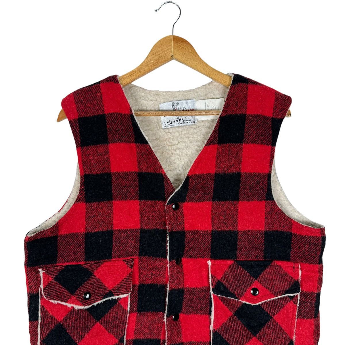 Vintage ☀️VTG SHANE MACKINAW TARTAN SNAP BUTTON JACKET LIKE FILSON Size US L / EU 52-54 / 3 - 2 Thumbnail
