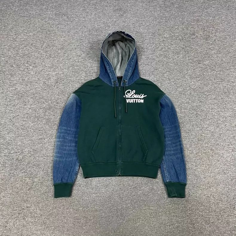 Louis Vuitton louis vuitton denim hooded jacket xs-dmc Size US XS / EU 42 / 0 - 1 Thumbnail