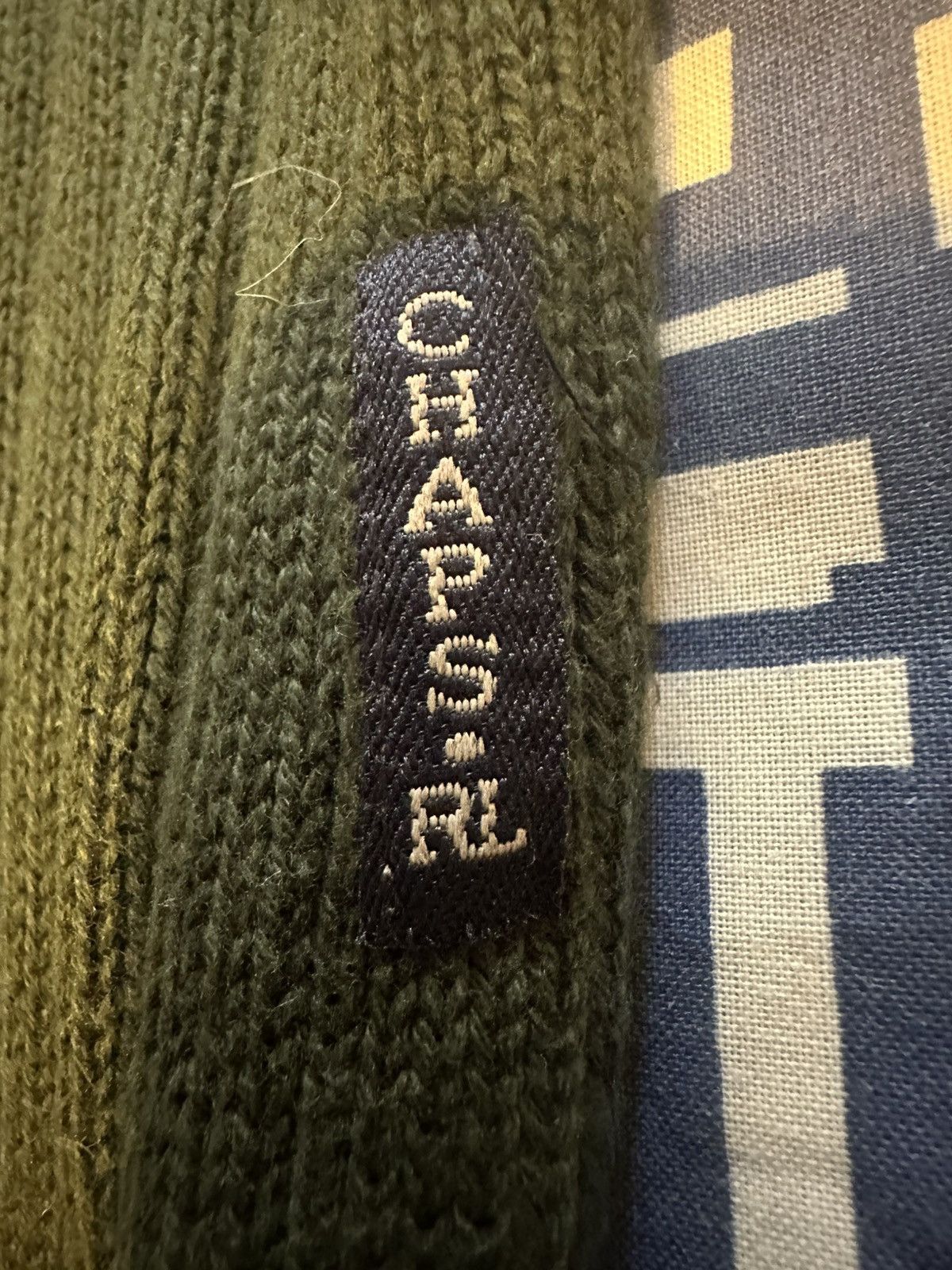 Chaps Ralph Lauren × Vintage Vintage CHAPS RALPH LAUREN burgundy ribbed knit jumper Size US XL / EU 56 / 4 - 6 Thumbnail