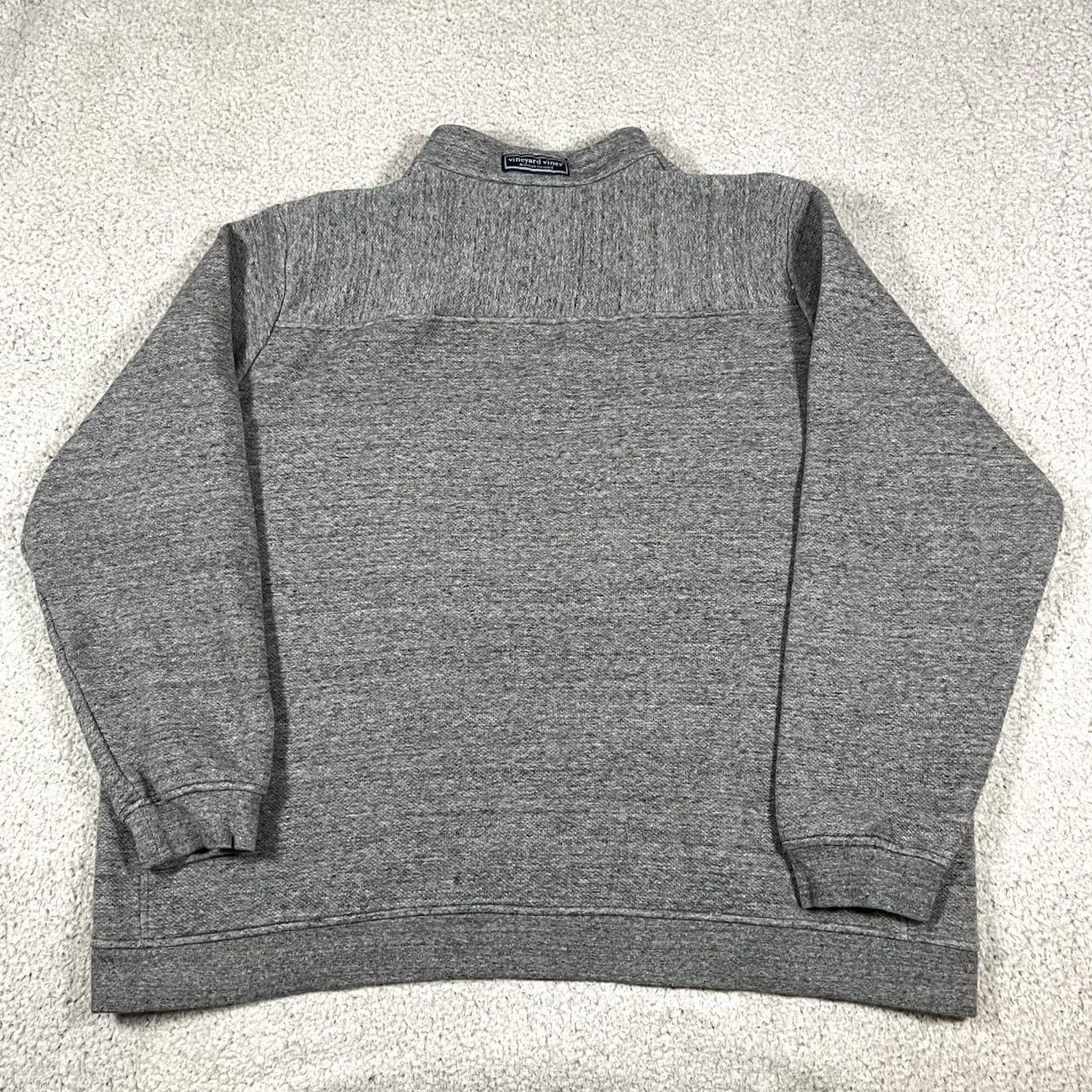 Vineyard Vines Vineyard Vines 1/4 Zip Pullover Mens 2XL Gray The Shep Shirt Sweater Preppy Size US XXL / EU 58 / 5 - 6 Thumbnail