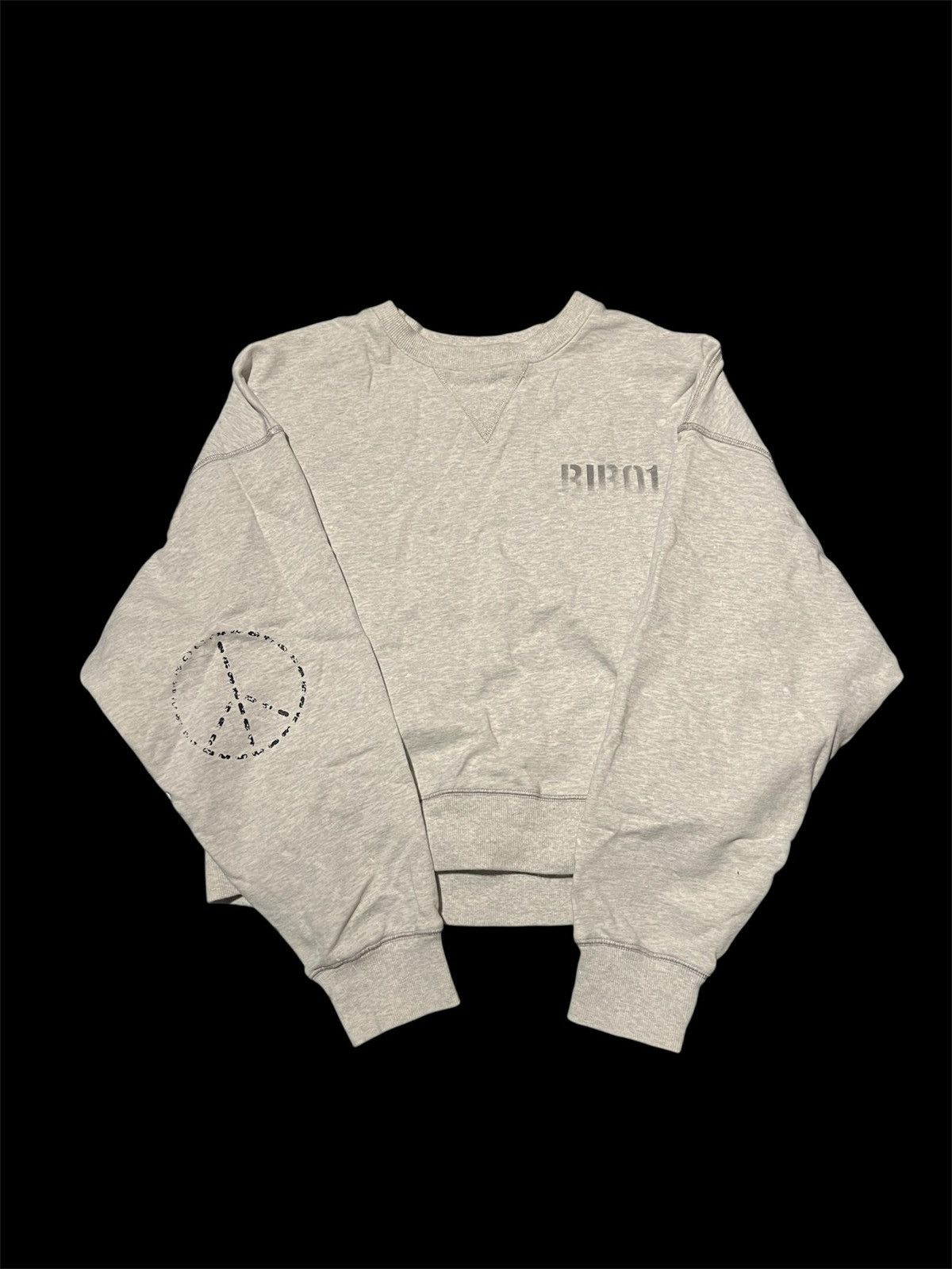 Japanese Brand Bleeding Indigo Crewneck Size US M / EU 48-50 / 2 - 1 Thumbnail