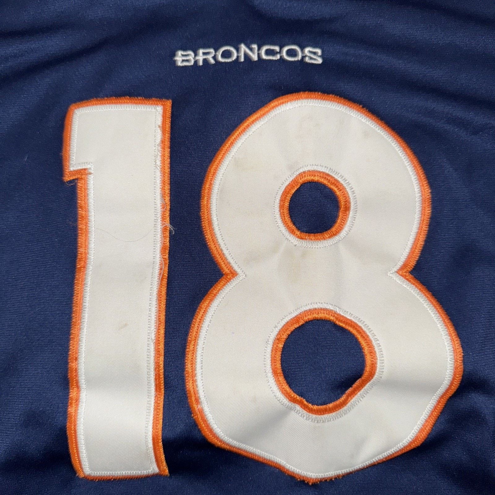 Nike Nike NFL Jersey Denver Brancos #18 Peyton Manning Large Size US L / EU 52-54 / 3 - 2 Thumbnail