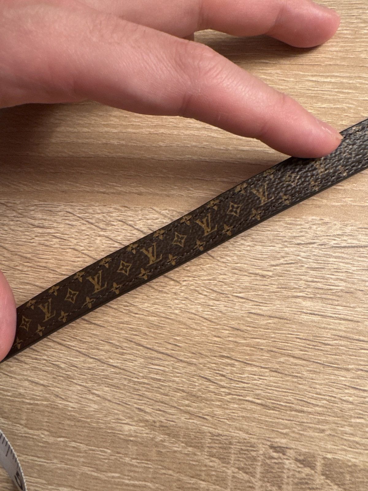 Louis Vuitton Louis Vuitton Nano Monogram Leather Bracelet Size ONE SIZE - 5 Thumbnail