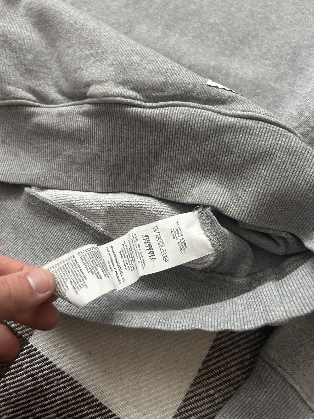 Russell Athletic Russel Athletic x Pro cotton grey oversized hoodies mens Size US S / EU 44-46 / 1 - 4 Thumbnail