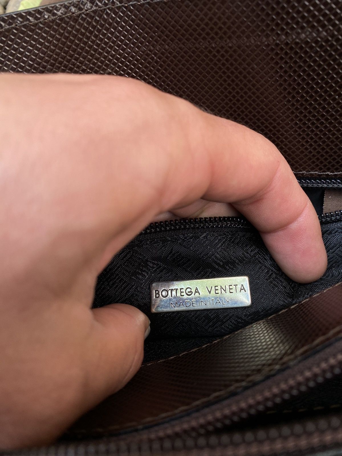 Bottega Veneta × Vintage Vintage Bottega Veneta Leather Handbag Size ONE SIZE - 11 Thumbnail