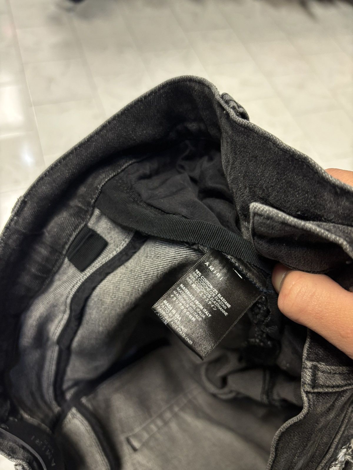 Amiri Amiri paint spatter black jeans Size US 32 / EU 48 - 7 Thumbnail
