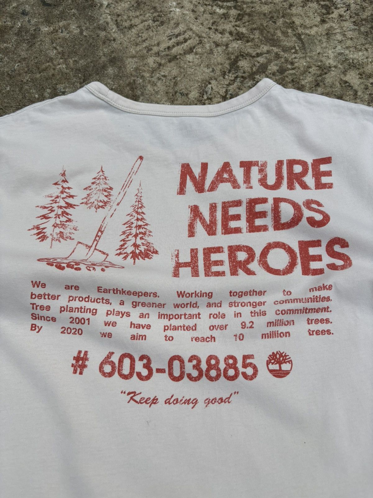 Timberland Timberland NATURE NEEDS HEROES Graphic Tee Size US XL / EU 56 / 4 - 7 Thumbnail