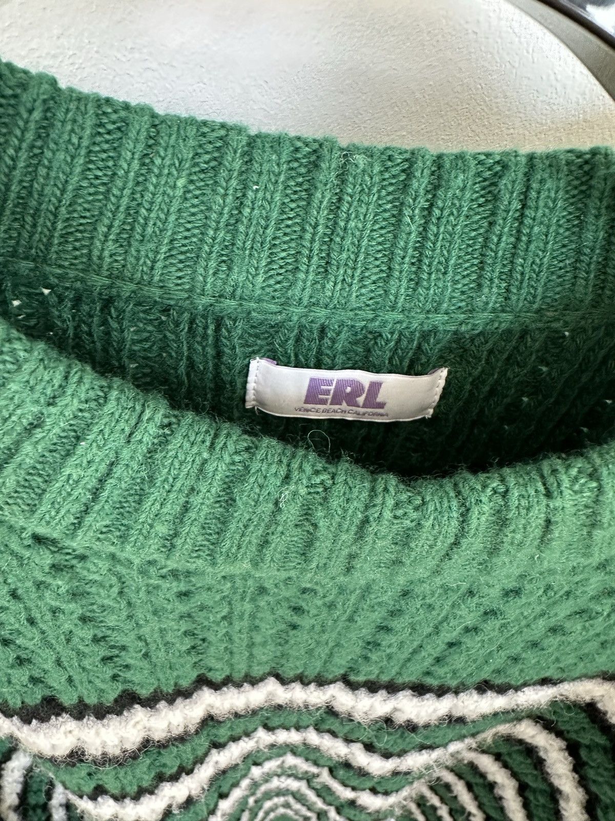 ERL ERL green striped sweater Size US M / EU 48-50 / 2 - 3 Thumbnail
