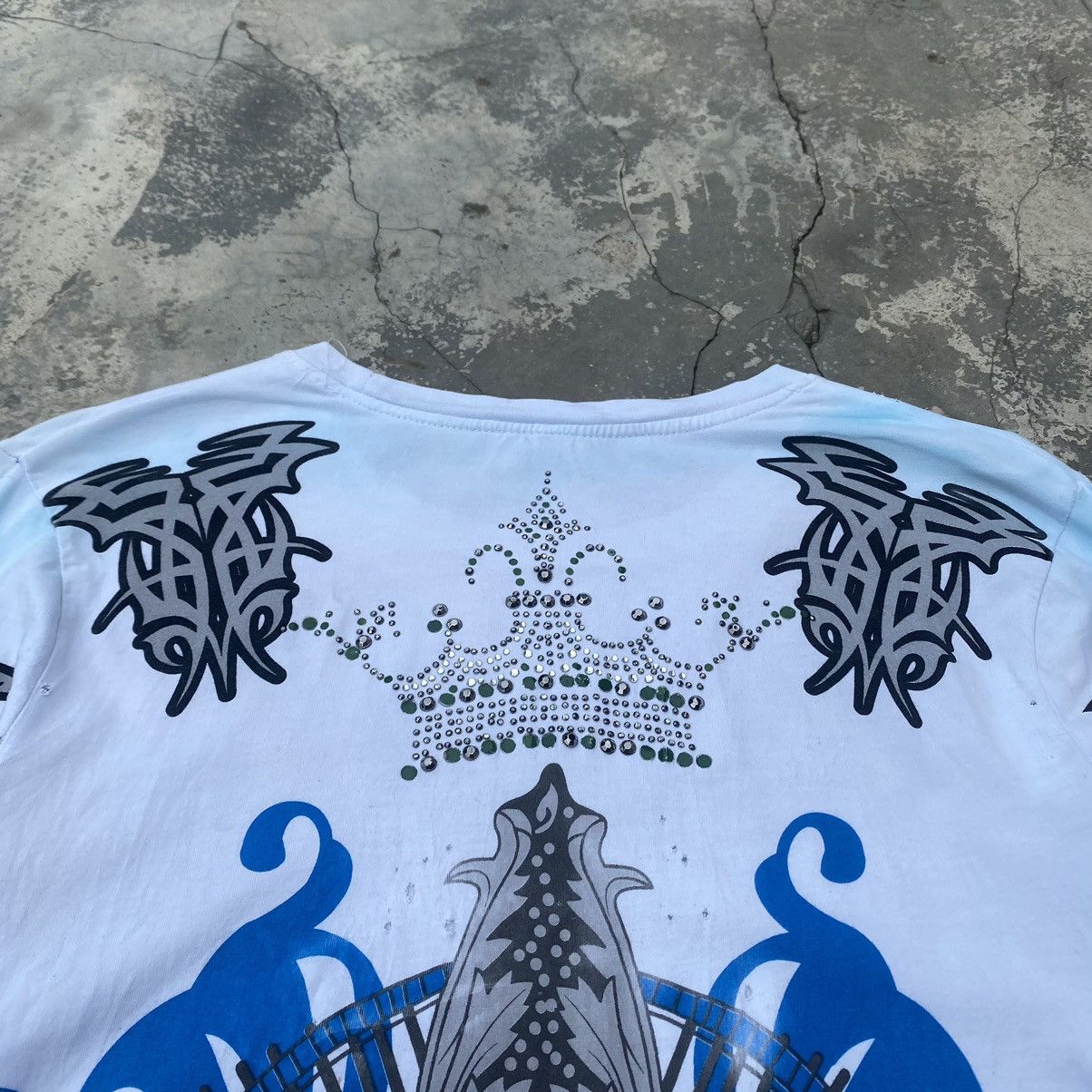If Six Was Nine ⚡️ELECTRIC SHOCK⚡️ Diamond Studded Long Leeves Size US M / EU 48-50 / 2 - 7 Thumbnail