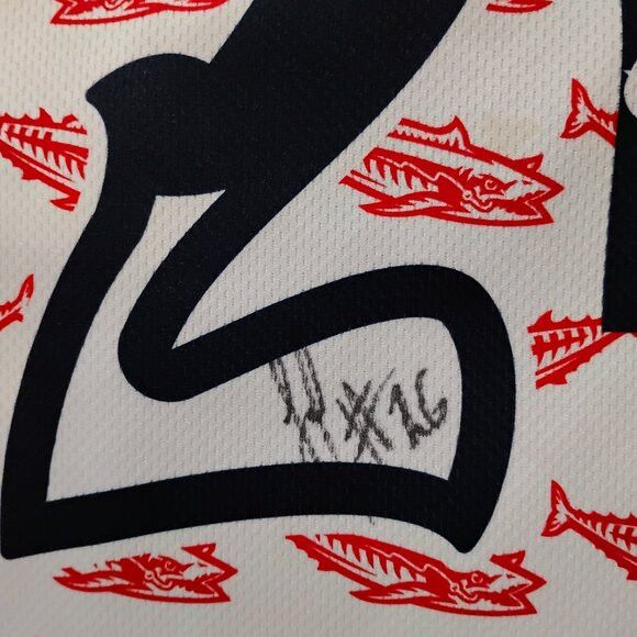 Wilson Wilson Pensacola Blue Wahoos Papi Pala Jersey Autographed Size US XL / EU 56 / 4 - 6 Thumbnail