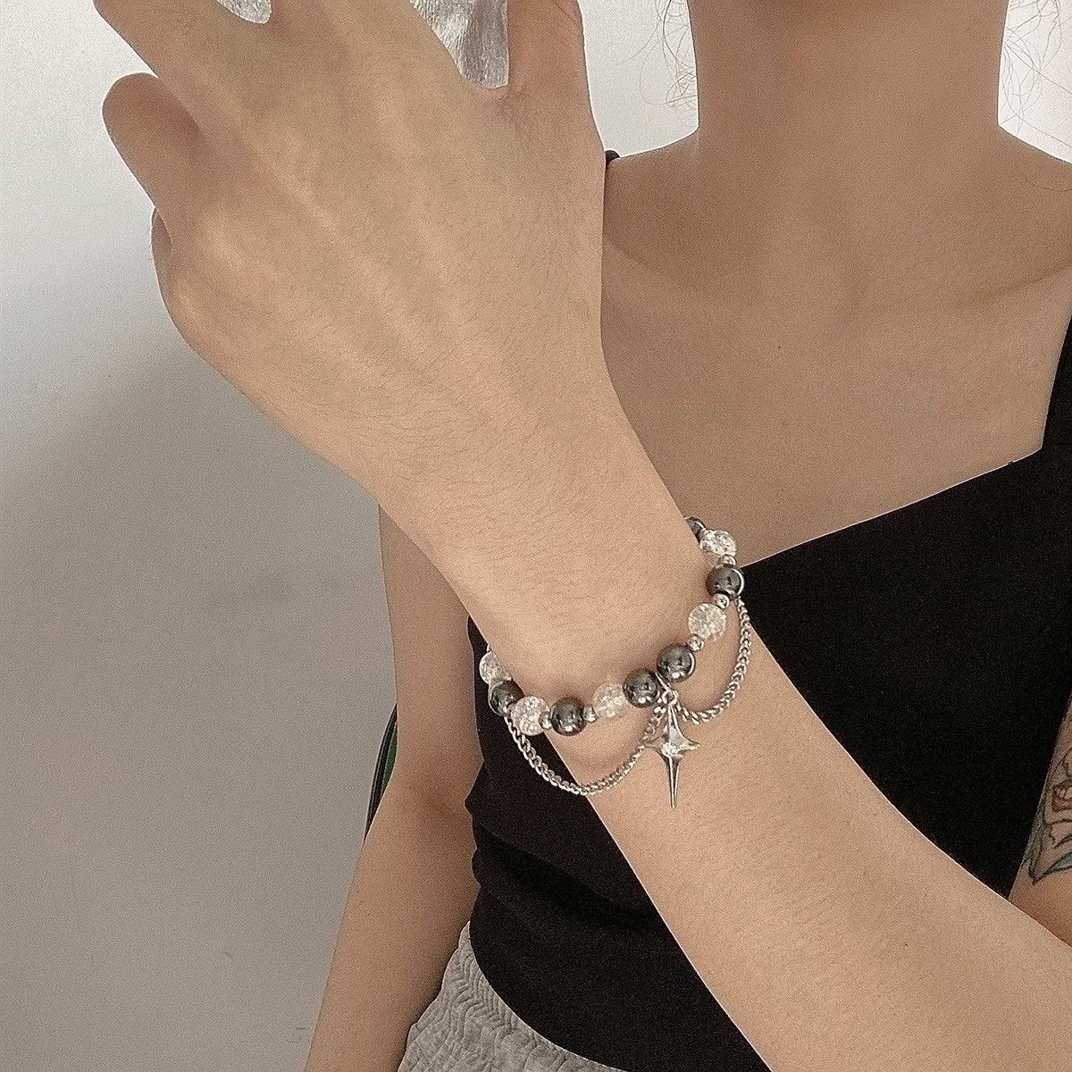 Jewelry Vibe Bracelet Y2K Punk Chain Gotch Bracelets Chains Size ONE SIZE - 1 Thumbnail