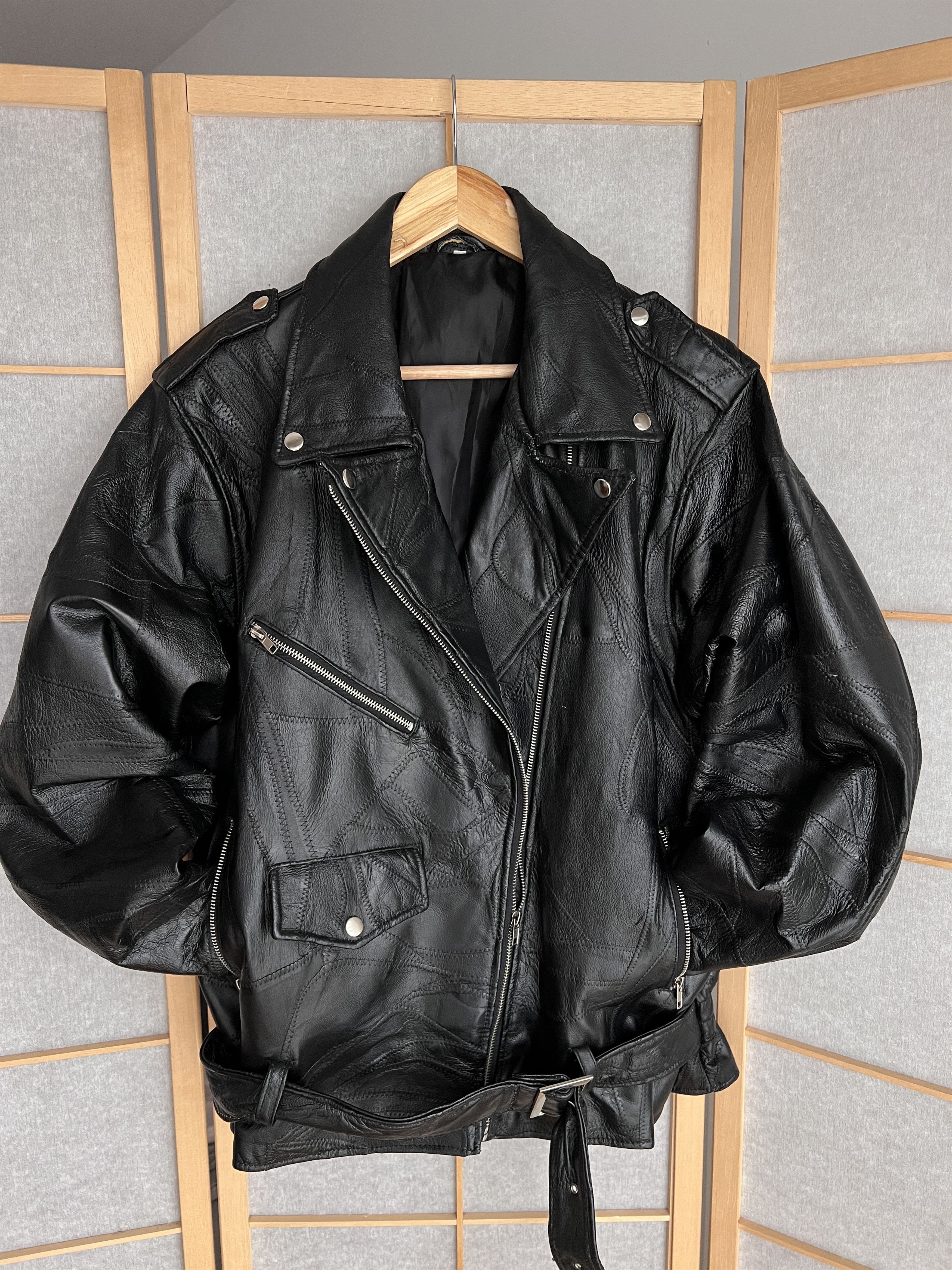 fur leather down opium 短丈 Opium Jacket | Grailed