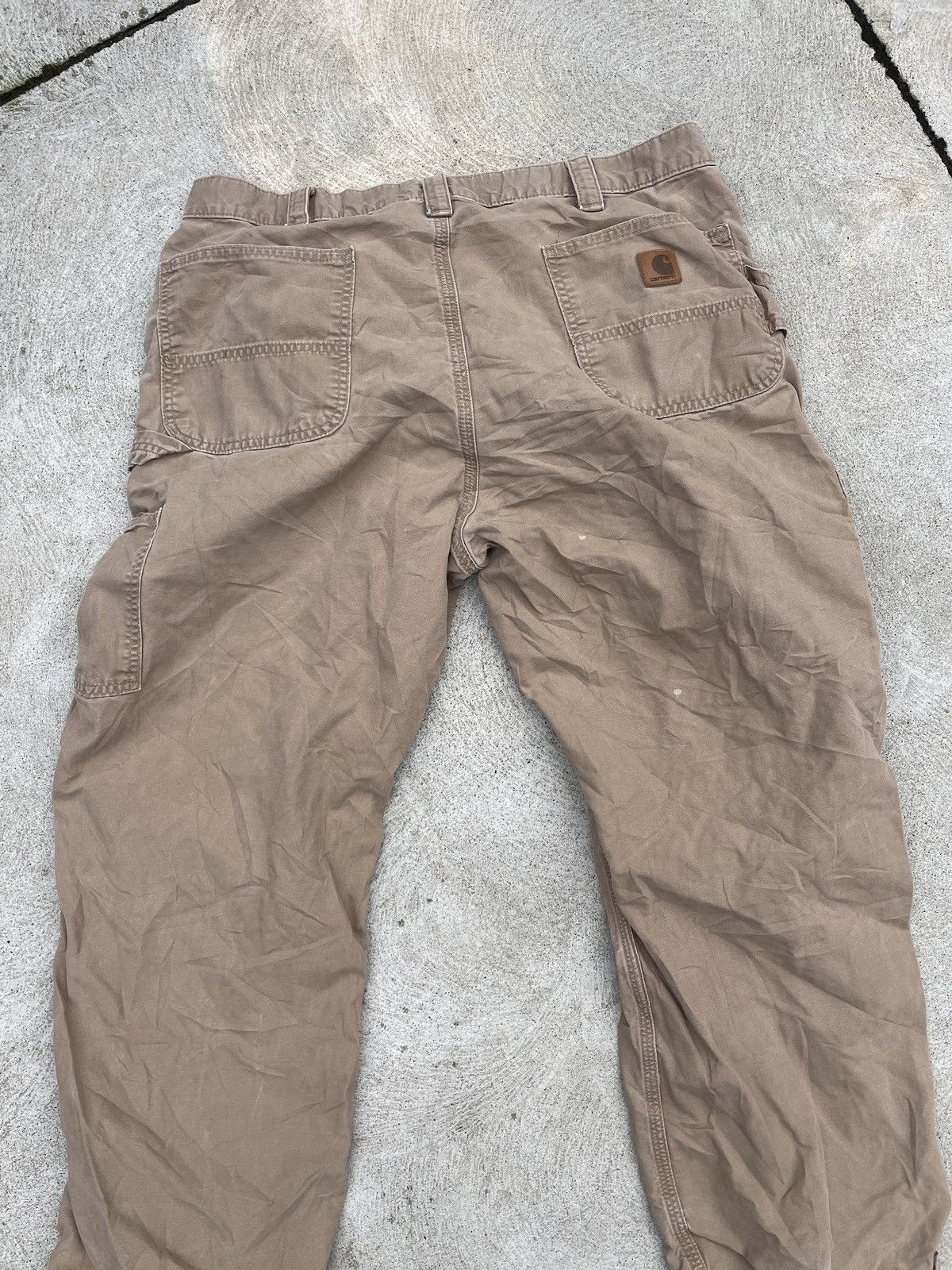 Carhartt Vintage Carhartt Tan Carpenter Pants Size US 40 / EU 56 - 2 Thumbnail