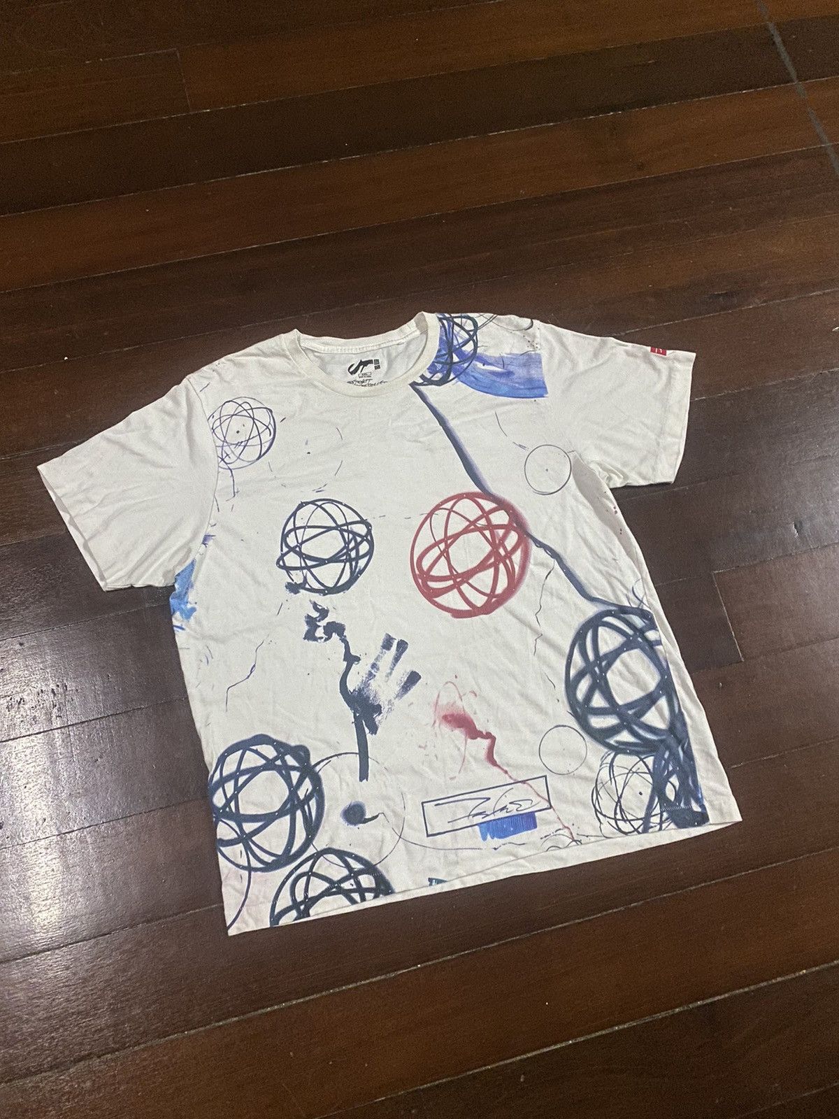 Futura × Uniqlo Rare Futura laboratories x Uniqlo graphic art full print tee Size US XXL / EU 58 / 5 - 2 Thumbnail