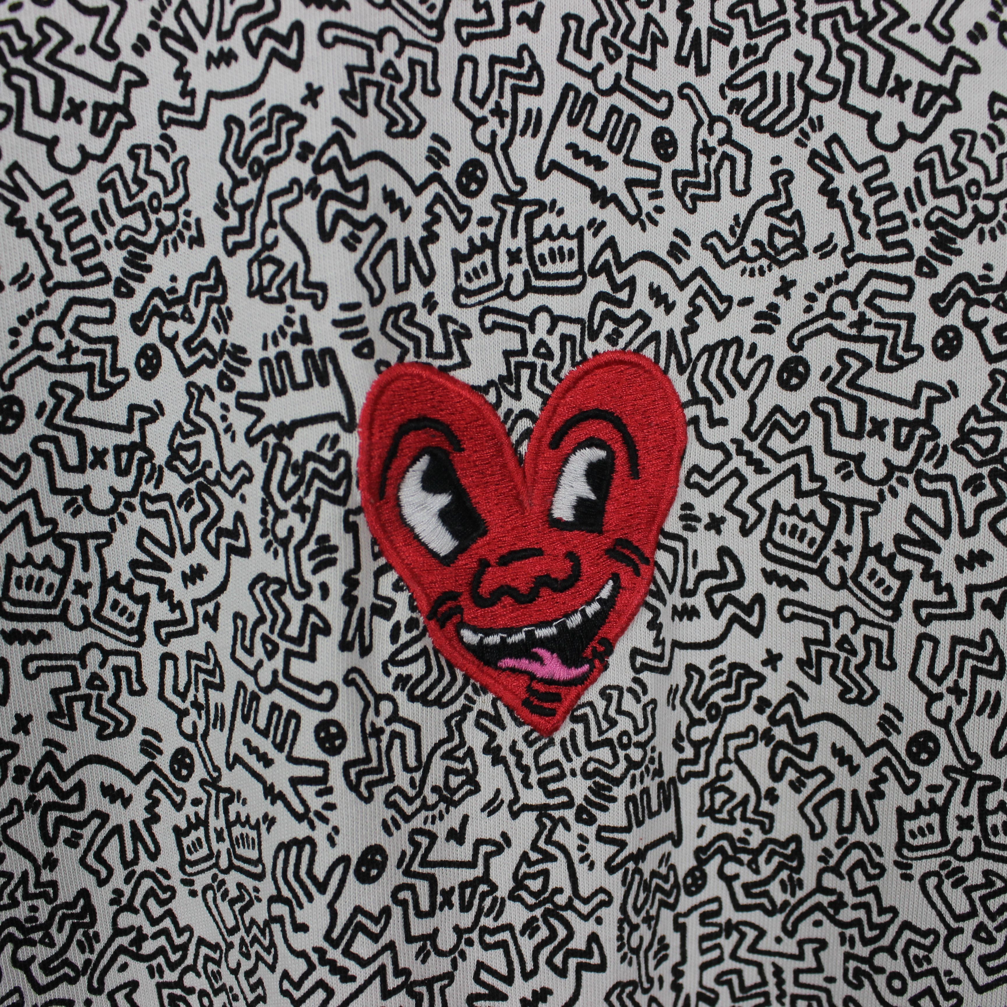 Keith Haring Keith Haring art designer tee t shirt men cotton XL Size US XL / EU 56 / 4 - 4 Thumbnail