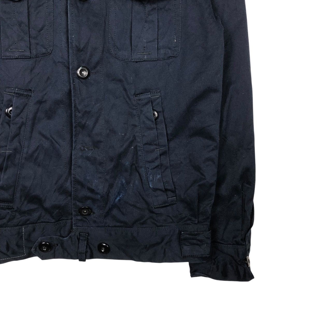 G-Star 📌Vintage Biker Jacket G Star Raw Multi Pocket Bondage Style Size US S / EU 44-46 / 1 - 4 Thumbnail