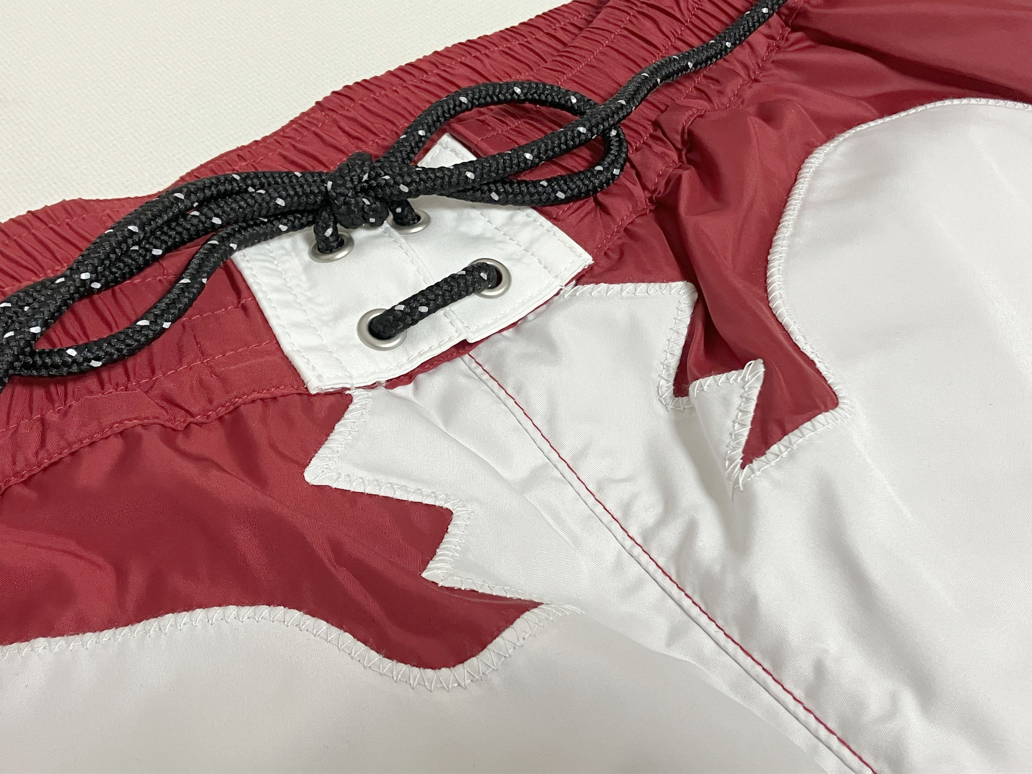 Kapital Kapital nylon bone swim shorts red new L Size US 33 - 4 Thumbnail