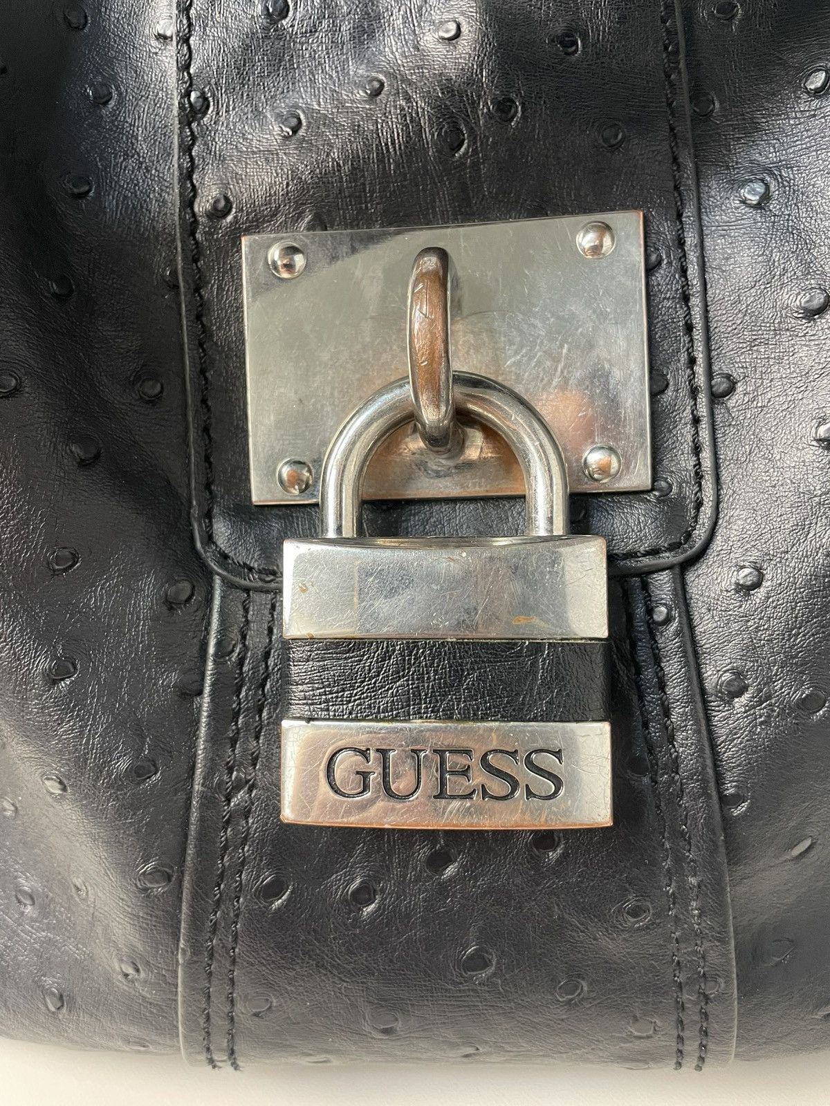 Guess Vintage Guess Bag Y2K Metal Logo Size ONE SIZE - 18 Thumbnail
