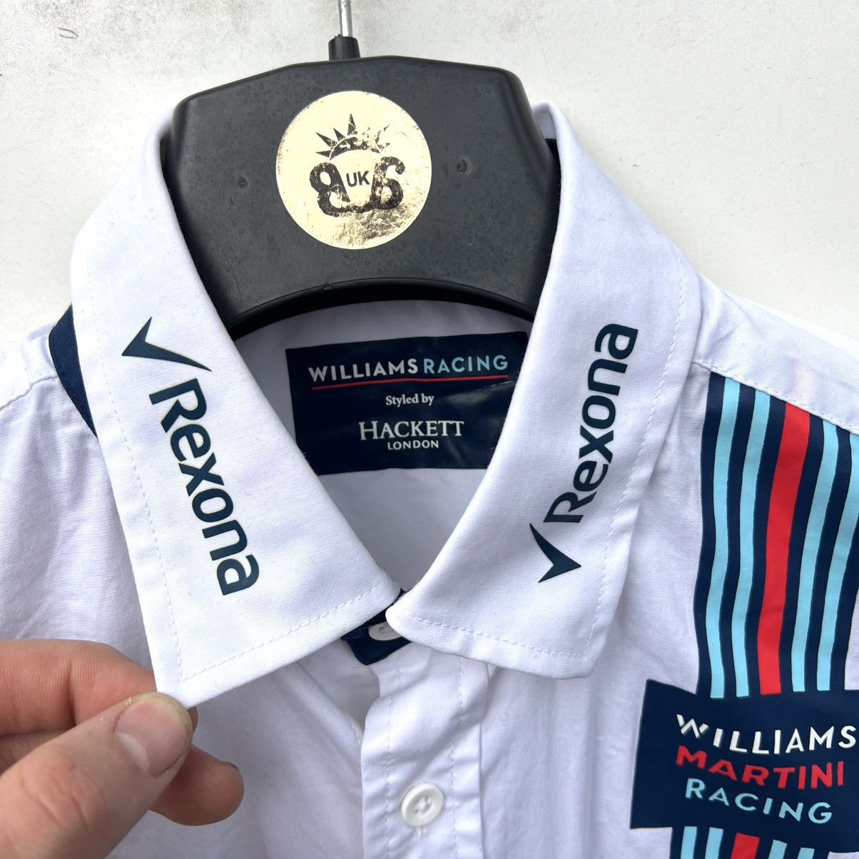 Hackett Vintage Mercedes Benz Williams Martini Racing Shirt Size US M / EU 48-50 / 2 - 5 Thumbnail