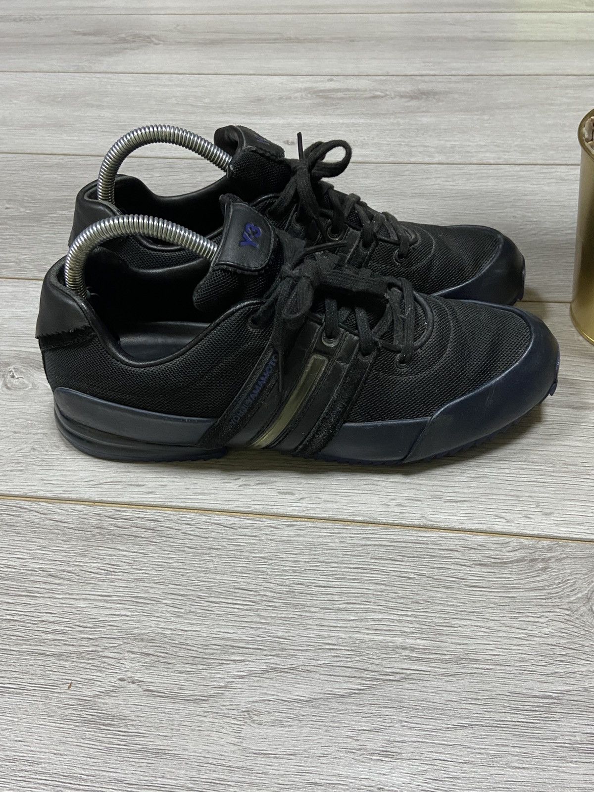 Adidas Y-3 Yohji vintage leather boxers trainers sneakers shoes Size US 8.5 / EU 41-42 - 8 Thumbnail