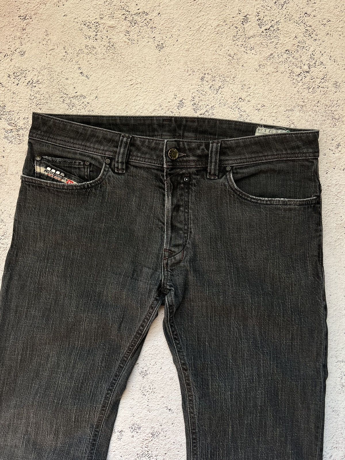 Diesel × Vintage Vintage Y2K Diesel Denim Jeans Size US 33 - 5 Thumbnail