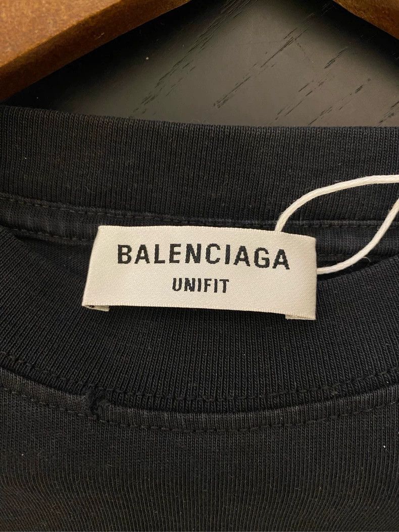 Balenciaga Balenciaga Letter printed T-shirt with short sleeves and h Size US XS / EU 42 / 0 - 4 Thumbnail