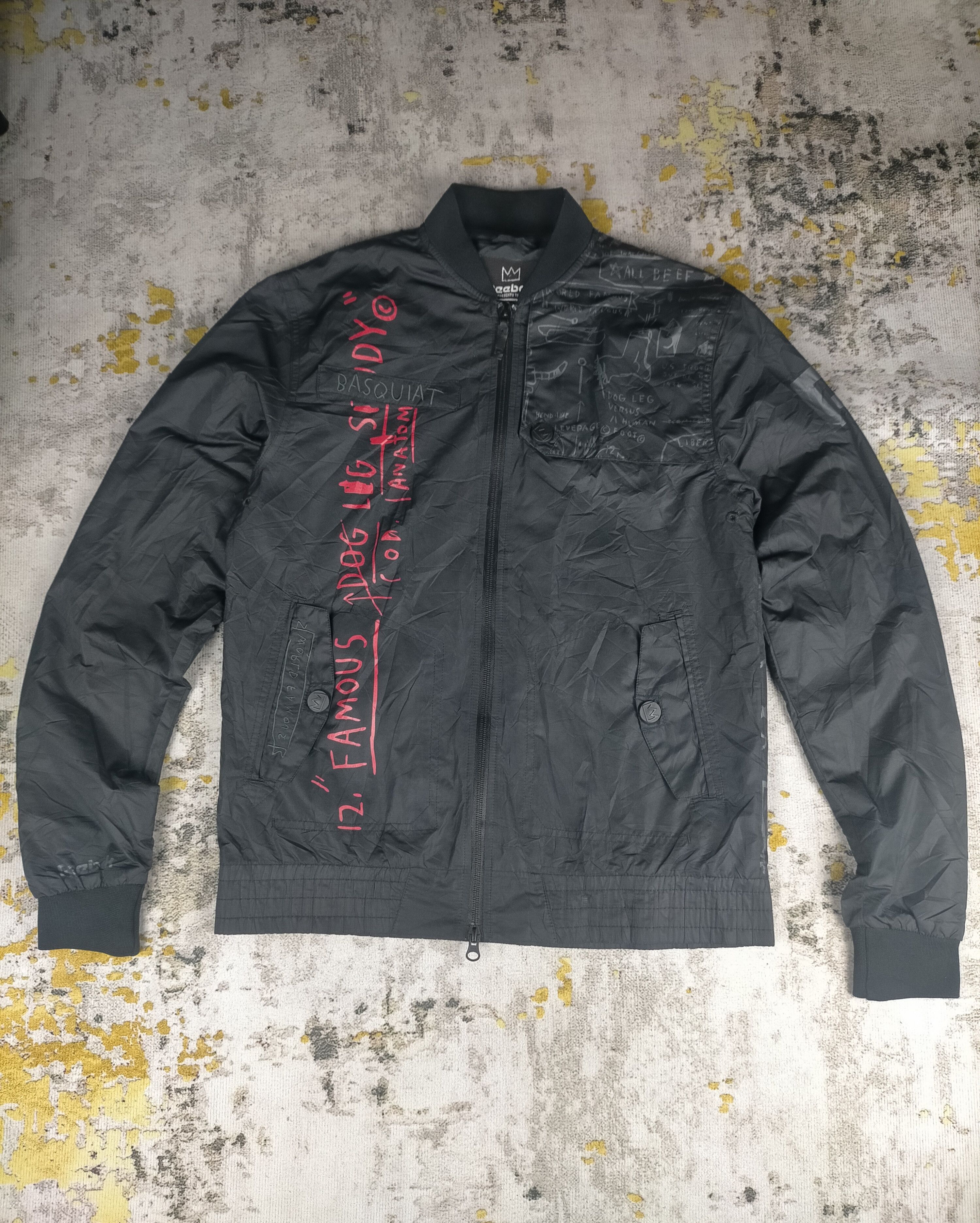 Reebok 🔥 Rare Reebok x Jean Michael Basquiat Swizz Beatz Jacket Size US S / EU 44-46 / 1 - 1 Thumbnail