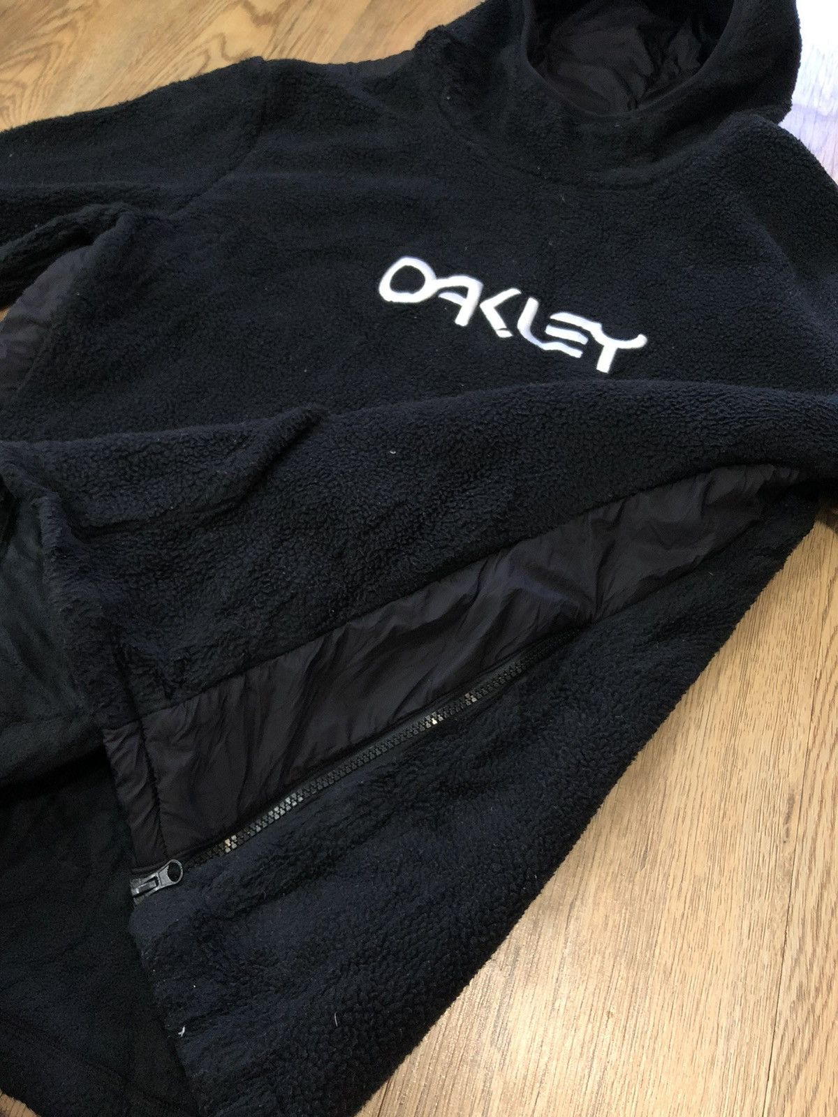 Oakley Oakley black fleece hoodie Size US L / EU 52-54 / 3 - 6 Thumbnail