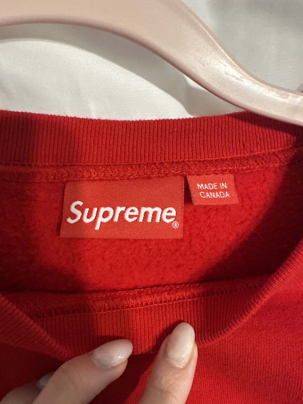 Supreme Supreme Crew Neck Size US L / EU 52-54 / 3 - 3 Thumbnail