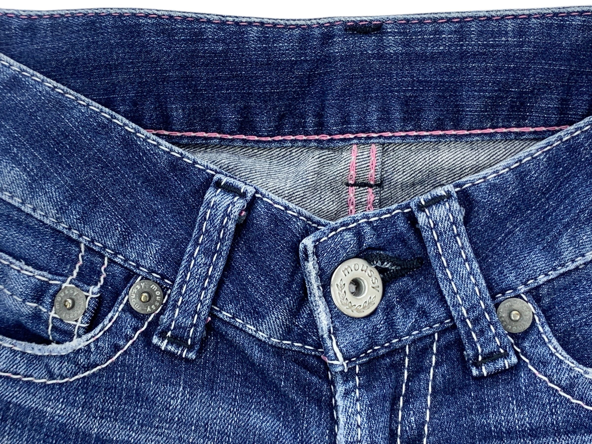 Japanese Brand × MOUSSY Moussy Jeans Skinny Jeans Low Rise Jeans Size 23" - 10 Thumbnail