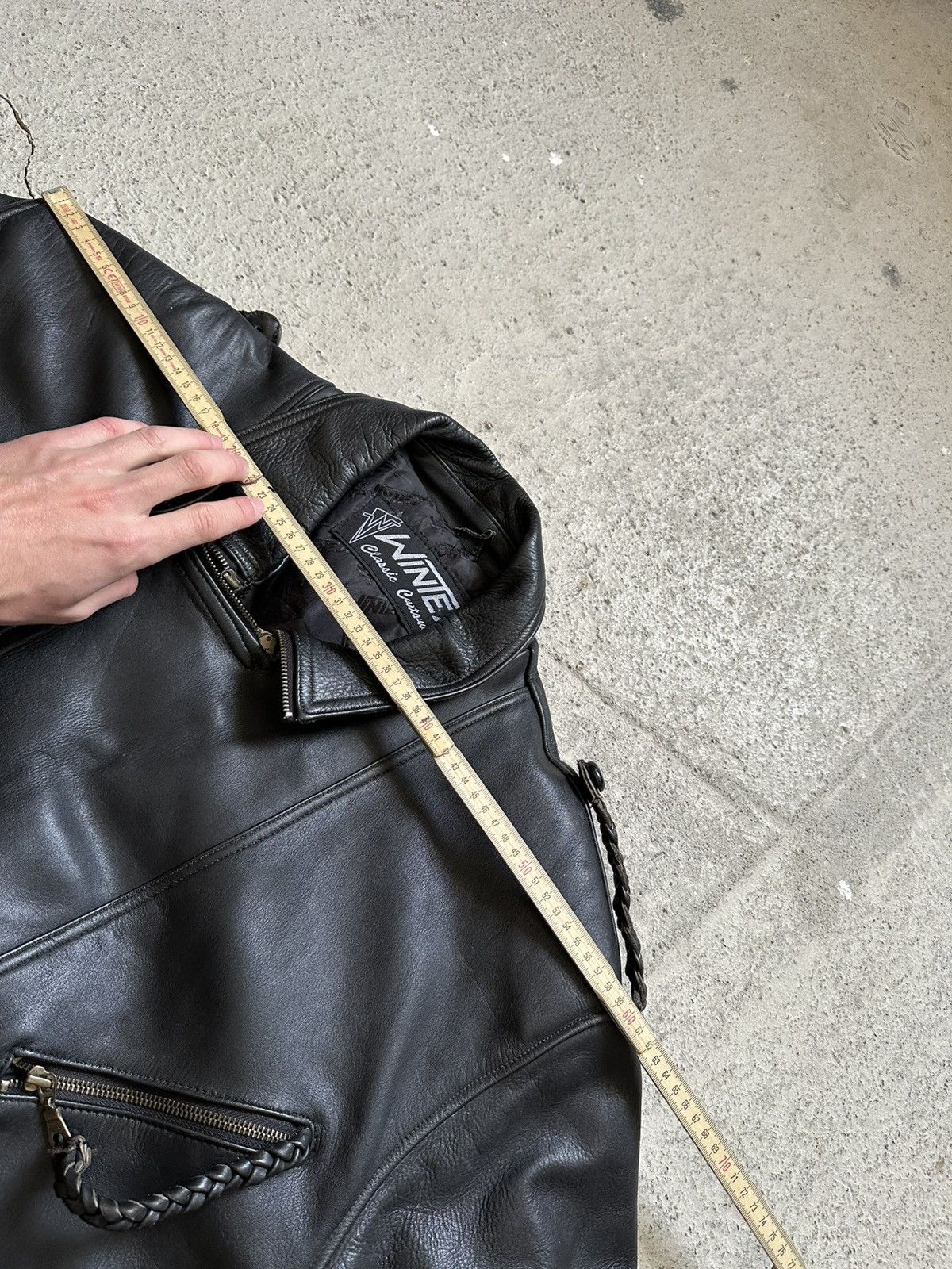 Other Leather Jacket Wintex Black size - 44 Size US S / EU 44-46 / 1 - 17 Thumbnail