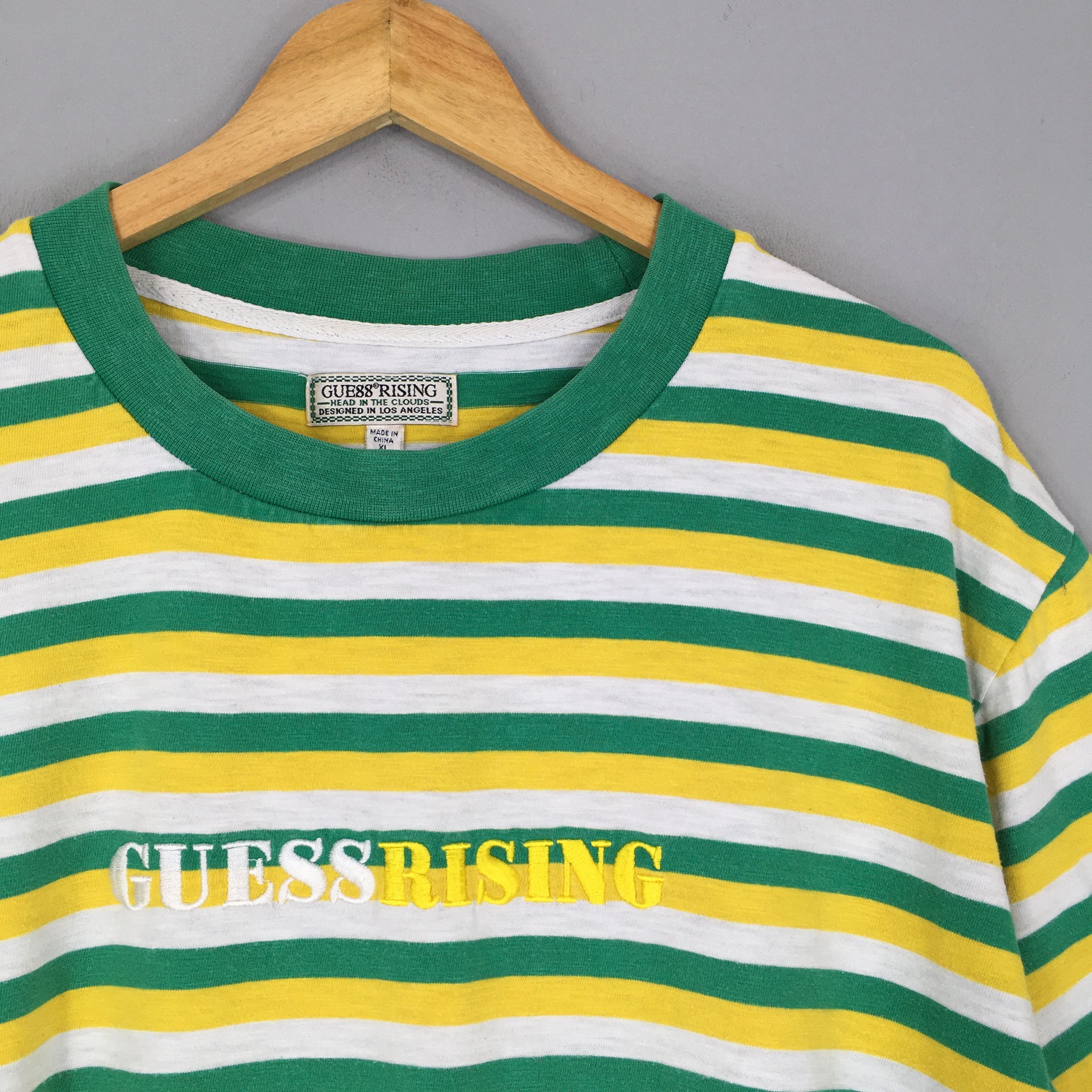 88rising Guess x 88Rising Stripes T Shirt XLarge Size US XL / EU 56 / 4 - 2 Thumbnail