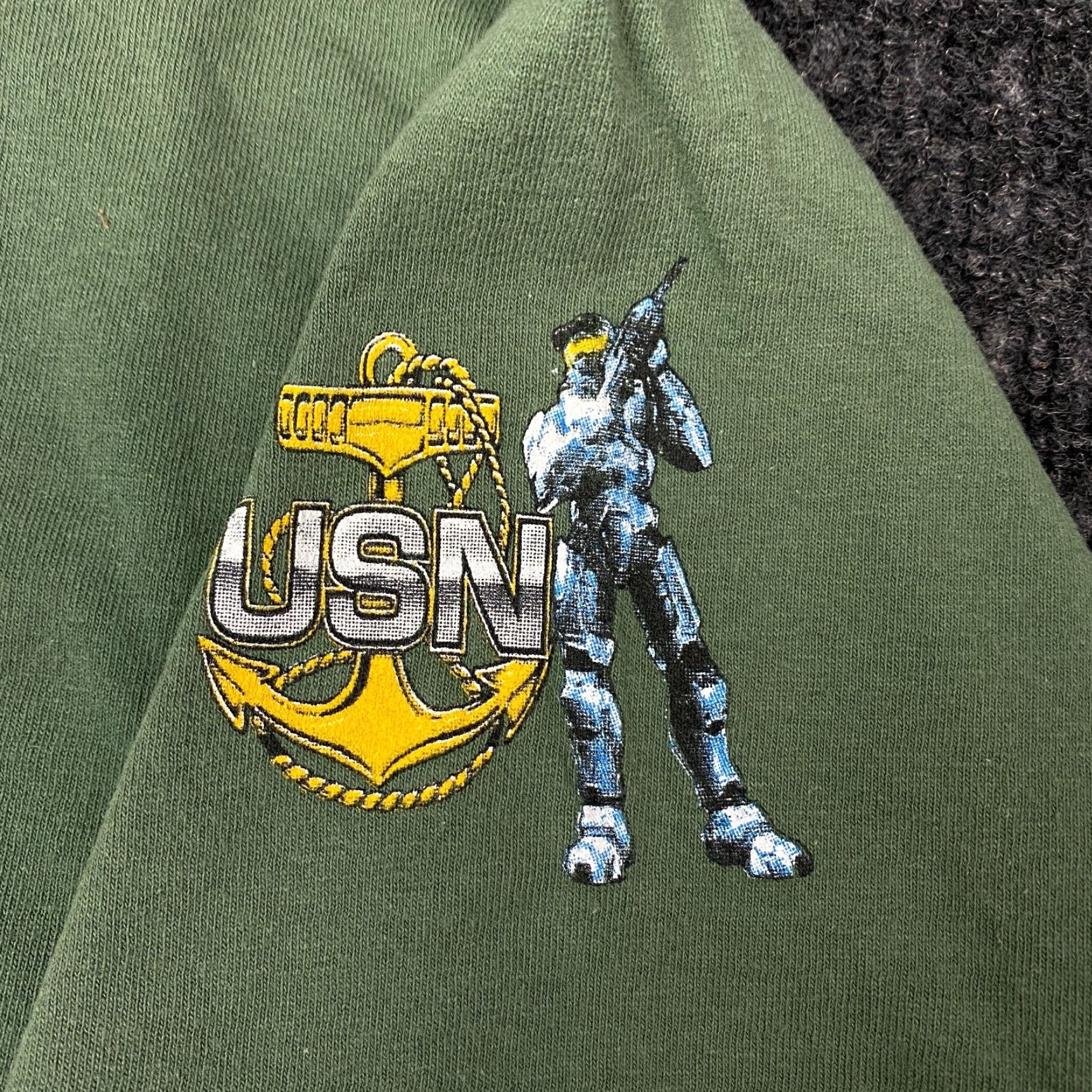 Gildan VINTAGE Officer Candidate School We Have the Watch 11-07 T Shirt L Green USN Size US L / EU 52-54 / 3 - 5 Thumbnail