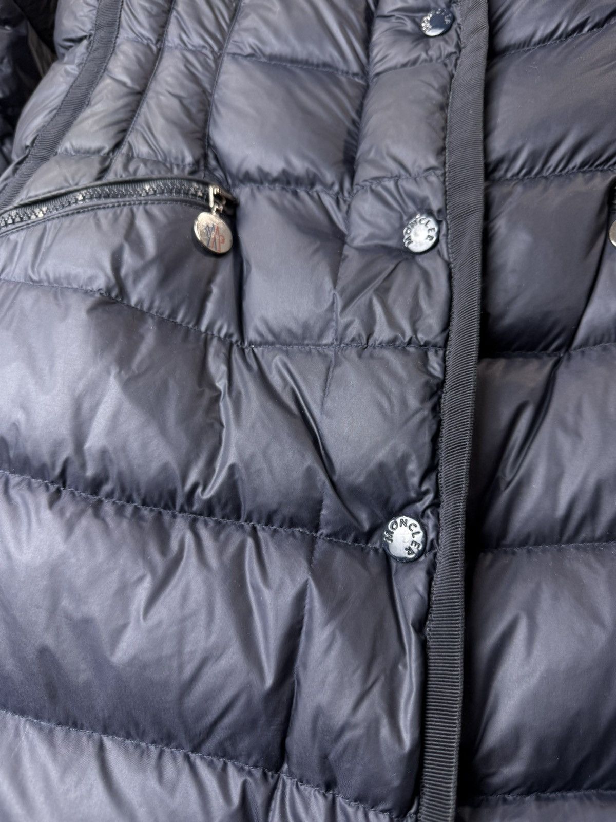 Moncler Moncler Puffer Jacket Wmns Down Jacket Size L / US 10 / IT 46 - 11 Thumbnail
