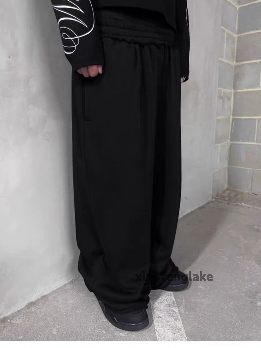 Vintage ltx Balenciaga offwhite style loose baggy opium sweatpants Size US 28 / EU 44 - 1 Thumbnail
