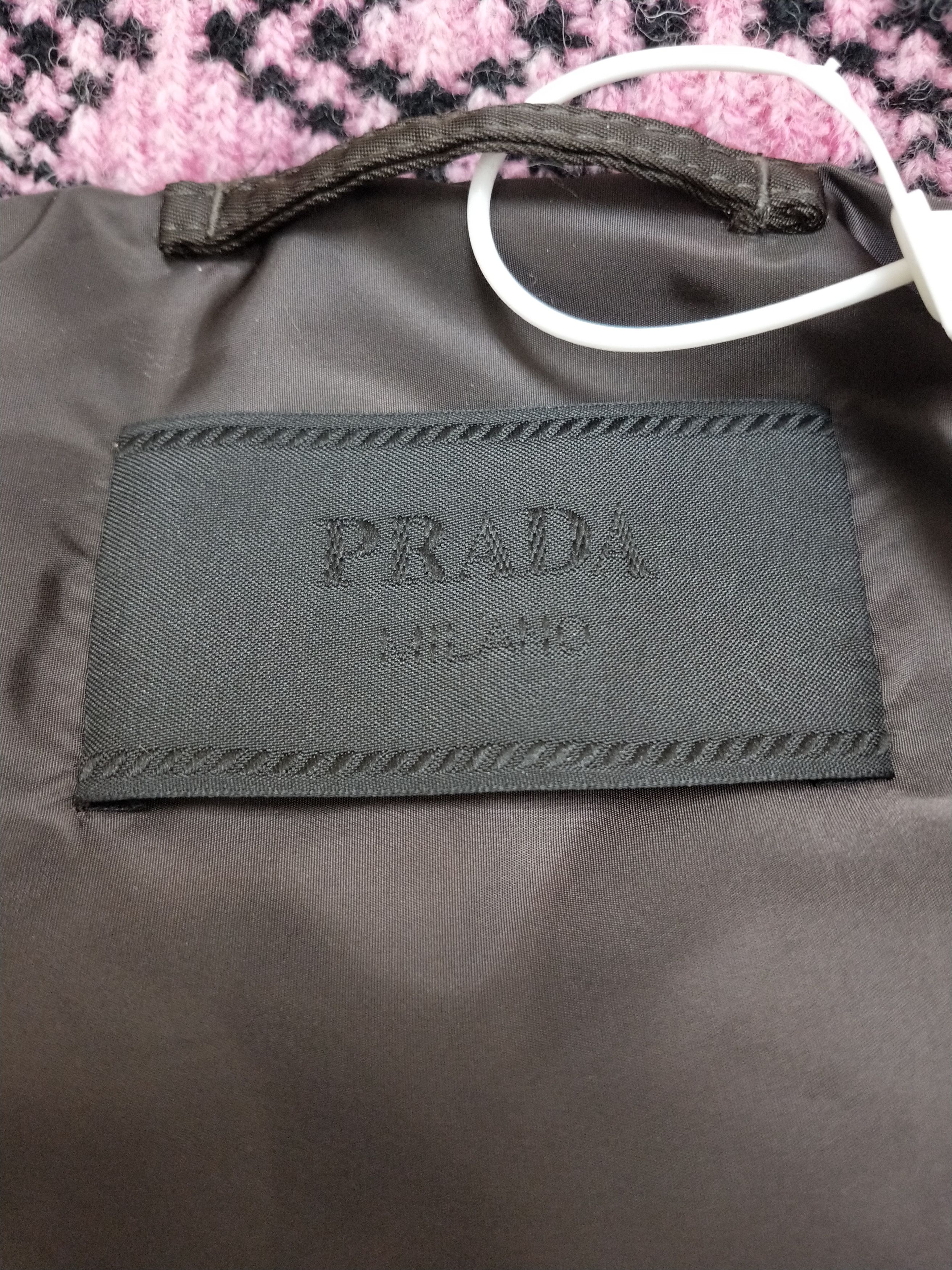 Prada Re-Nylon Knit Bomber Jacket (Trade for L or XL) Size US M / EU 48-50 / 2 - 7 Thumbnail