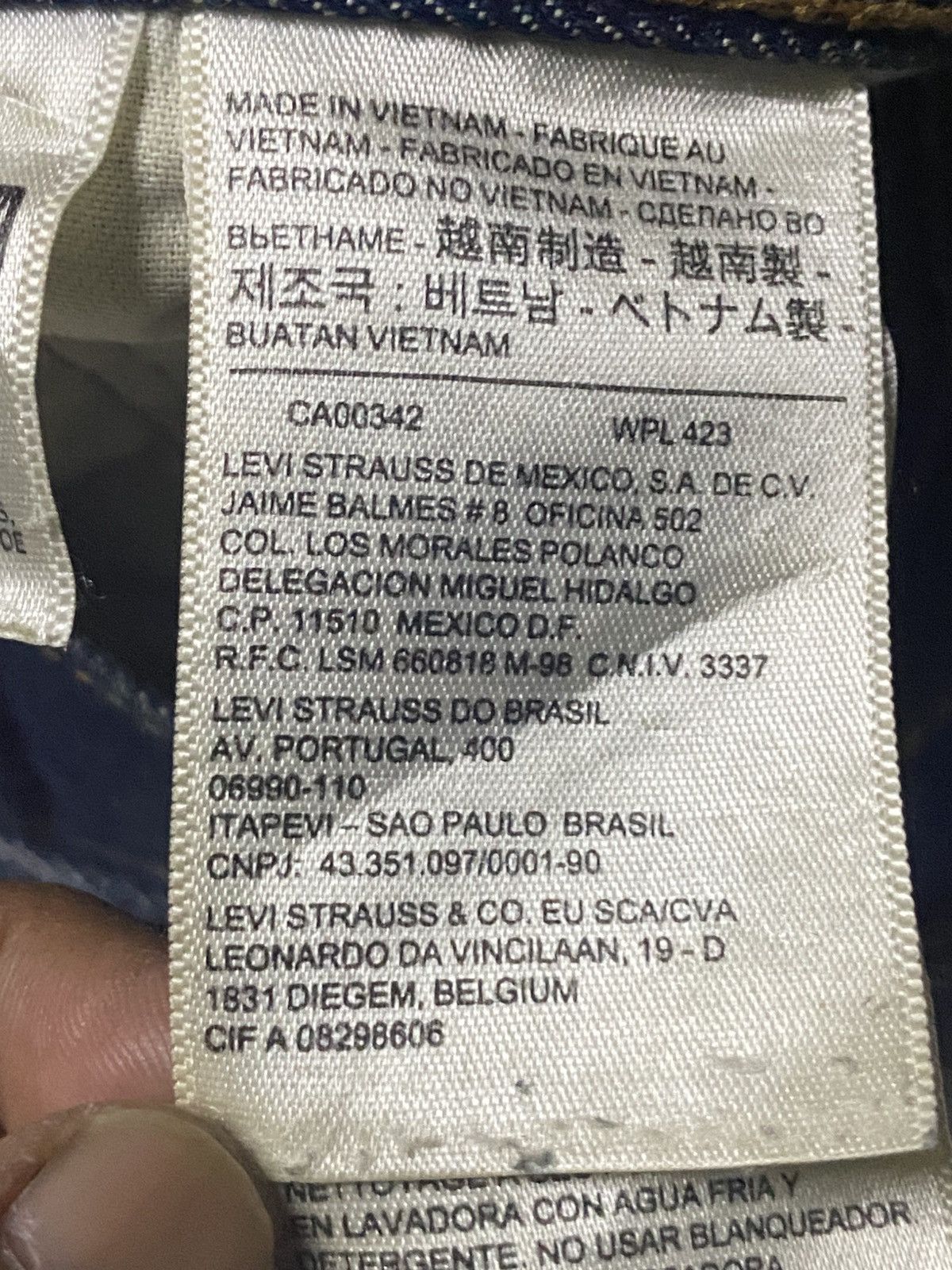 Levi's Vintage Levis 501 Y2K Faded Mud Wash Distressed Jeans Size US 32 / EU 48 - 16 Thumbnail