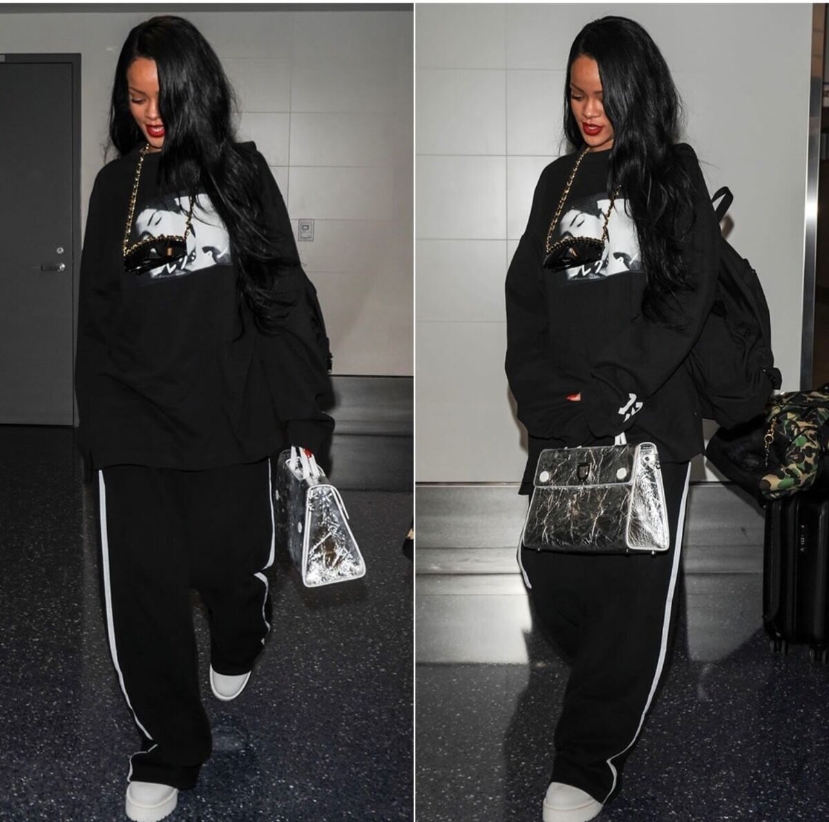 Fenty × Puma Puma Fenty by Rihanna L/S Unisex Graphic Crewneck T-Shirt Size US XL / EU 56 / 4 - 9 Thumbnail