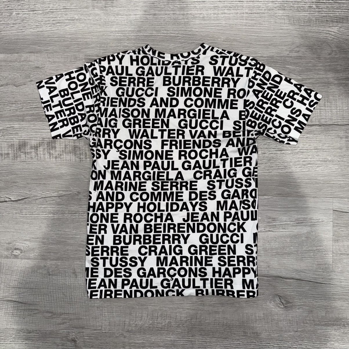 Comme des Garcons Friends and Comme des Garçons “Happy Holidays” T‑Shirt Size US S / EU 44-46 / 1 - 2 Thumbnail