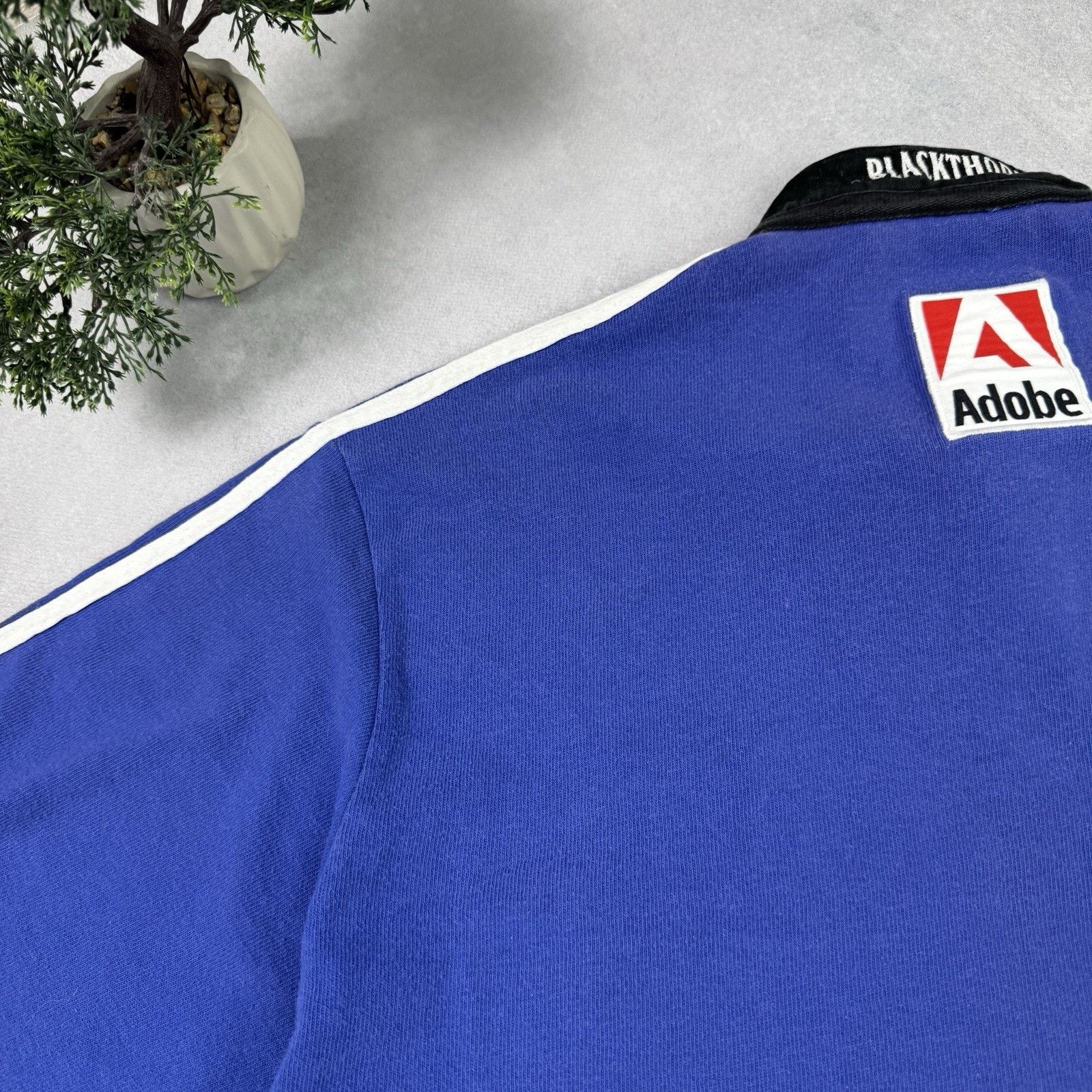 Adidas Vintage Adidas 1999 Bath Rugby Jersey Size XL Blue Men Size US XL / EU 56 / 4 - 17 Thumbnail