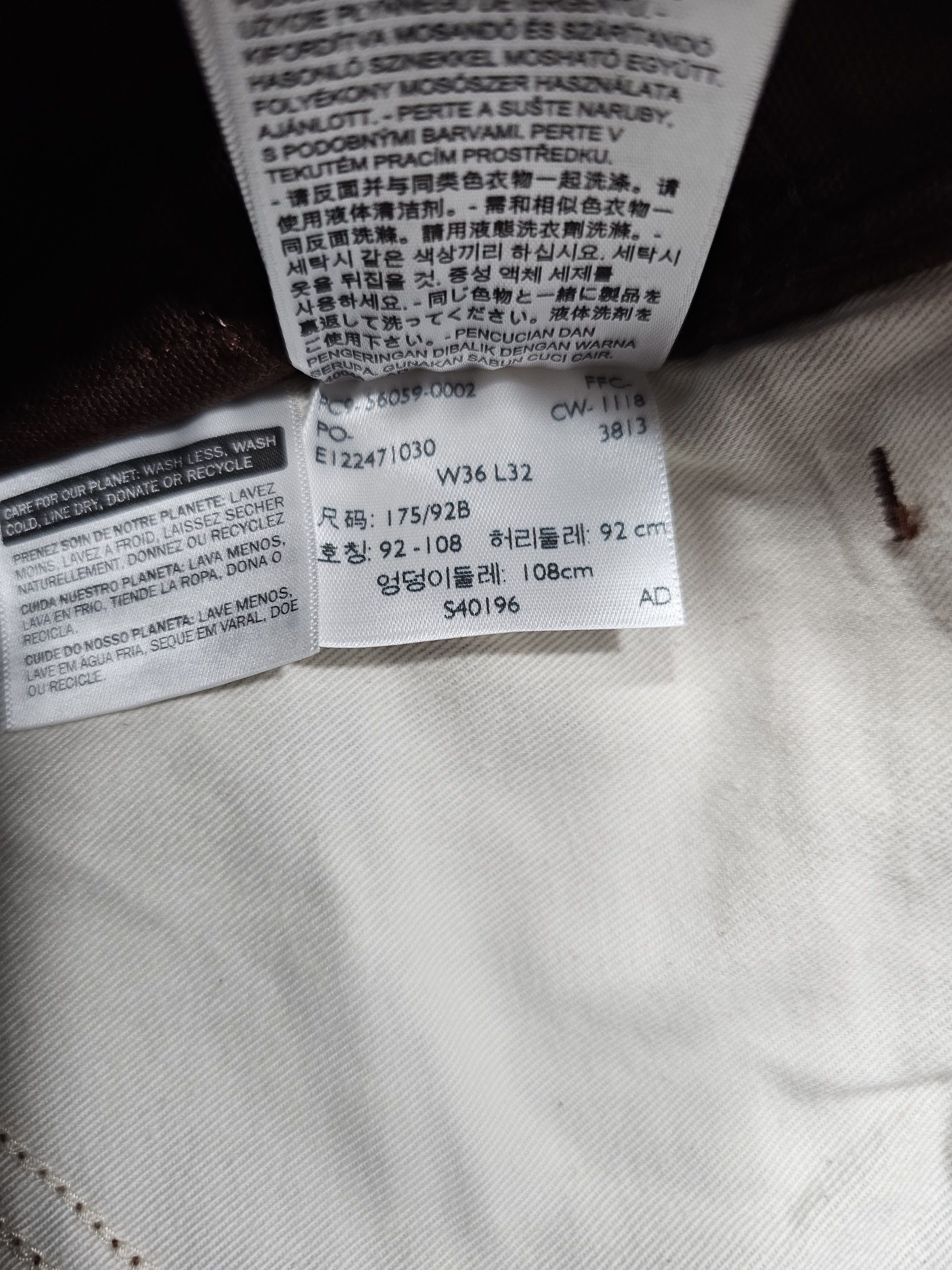 Levi's Vintage Clothing NWT LVC Levi's Vintage Clothing White Tab Pant Big E W36 Size US 36 / EU 52 - 9 Thumbnail