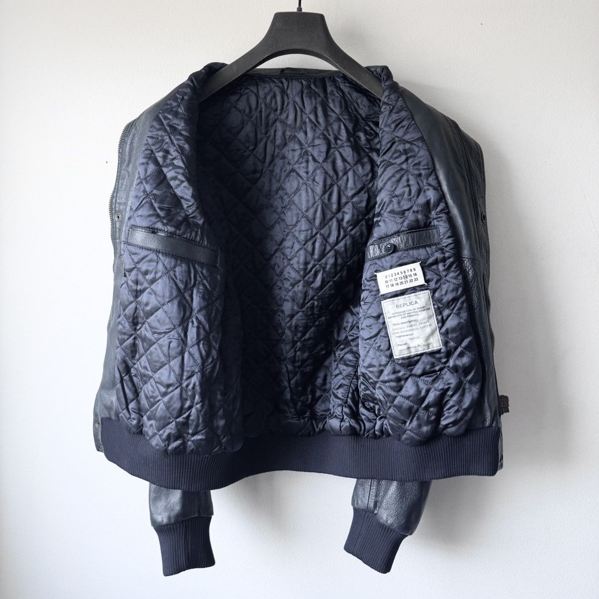Maison Margiela SS2007 Martin Margiela Multi-Zip Bomber Leather Jacket Size US M / EU 48-50 / 2 - 11 Thumbnail