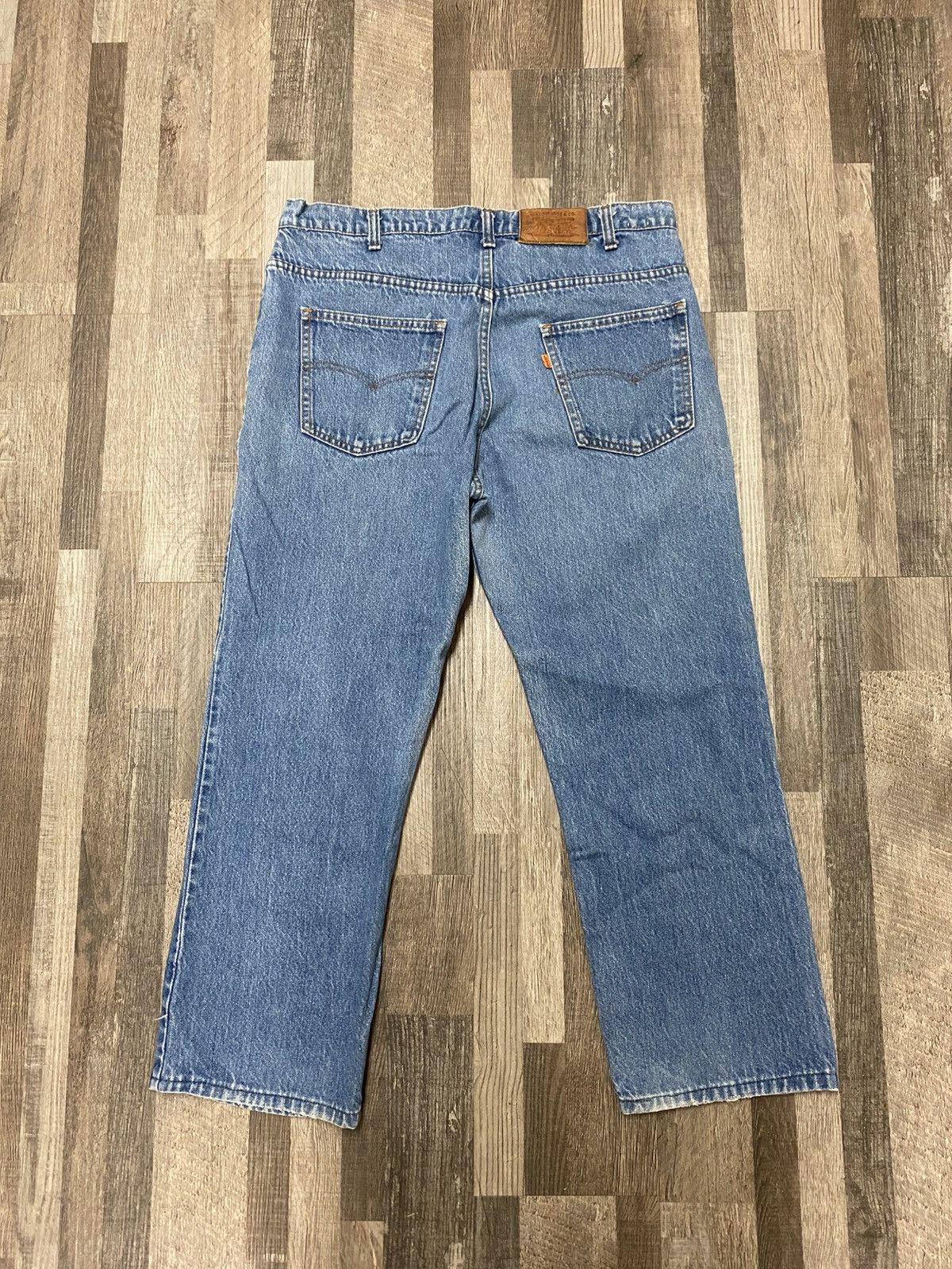 Levi's Vintage 90’s Levis Orange Tab Blue Denim Jeans Pants USA Size US 36 / EU 52 - 1 Thumbnail